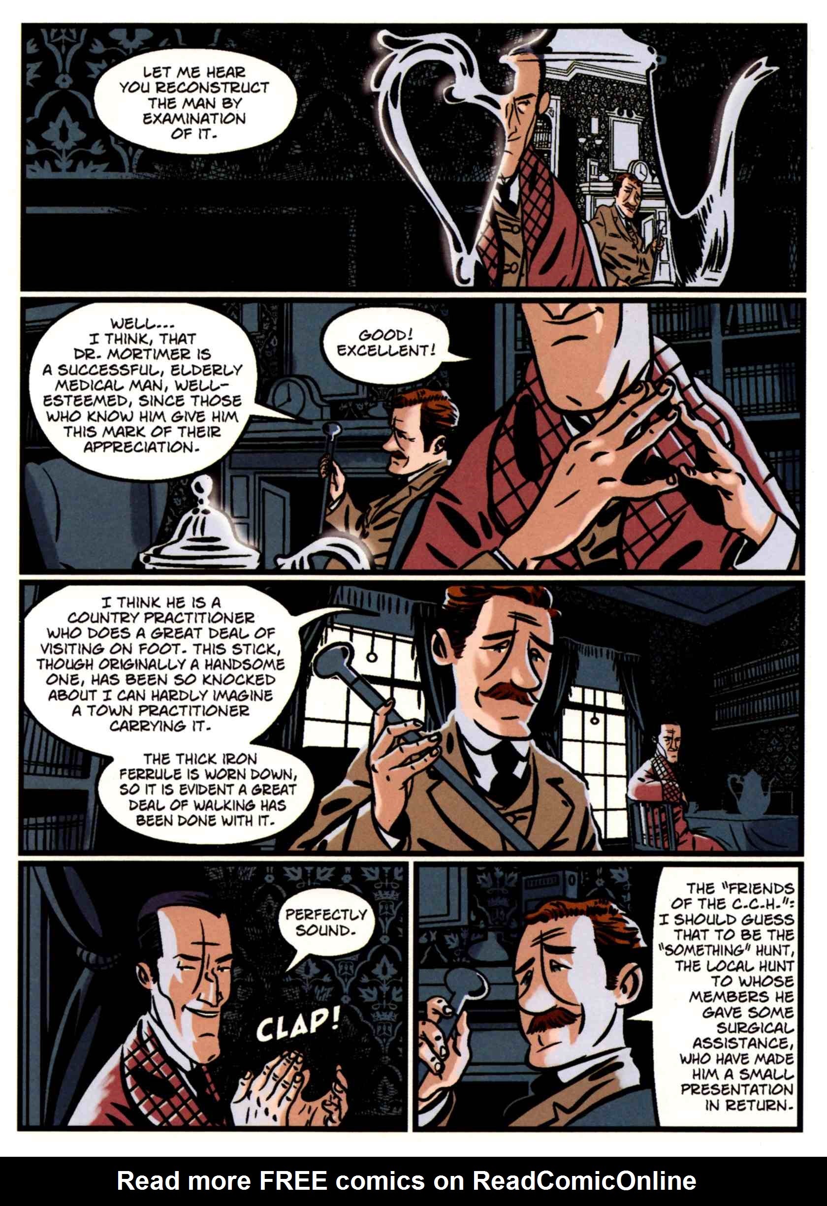 Read online The Hound of the Baskervilles (2009) comic -  Issue # TPB - 8