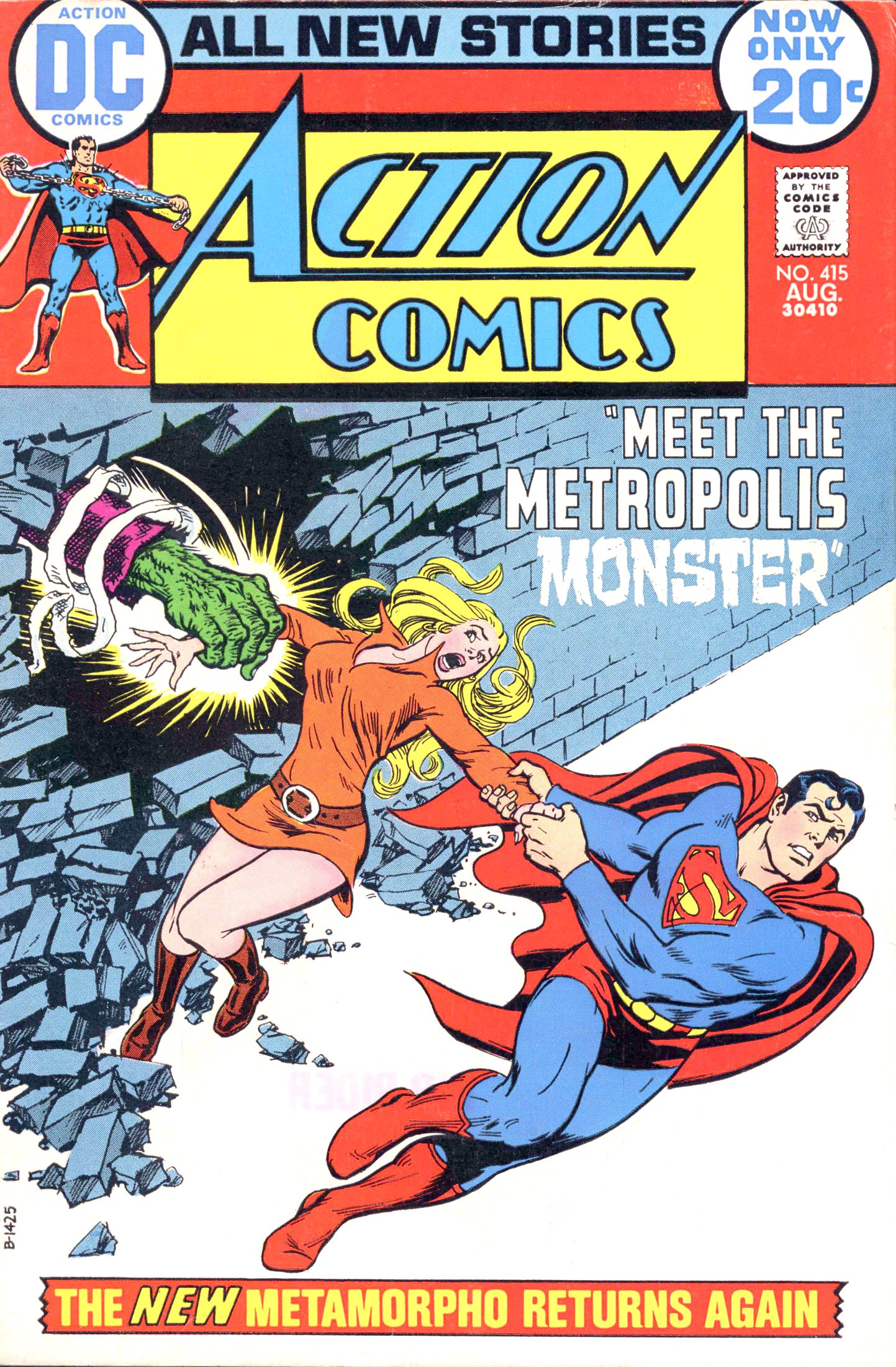 Read online Action Comics (1938) comic -  Issue #415 - 1