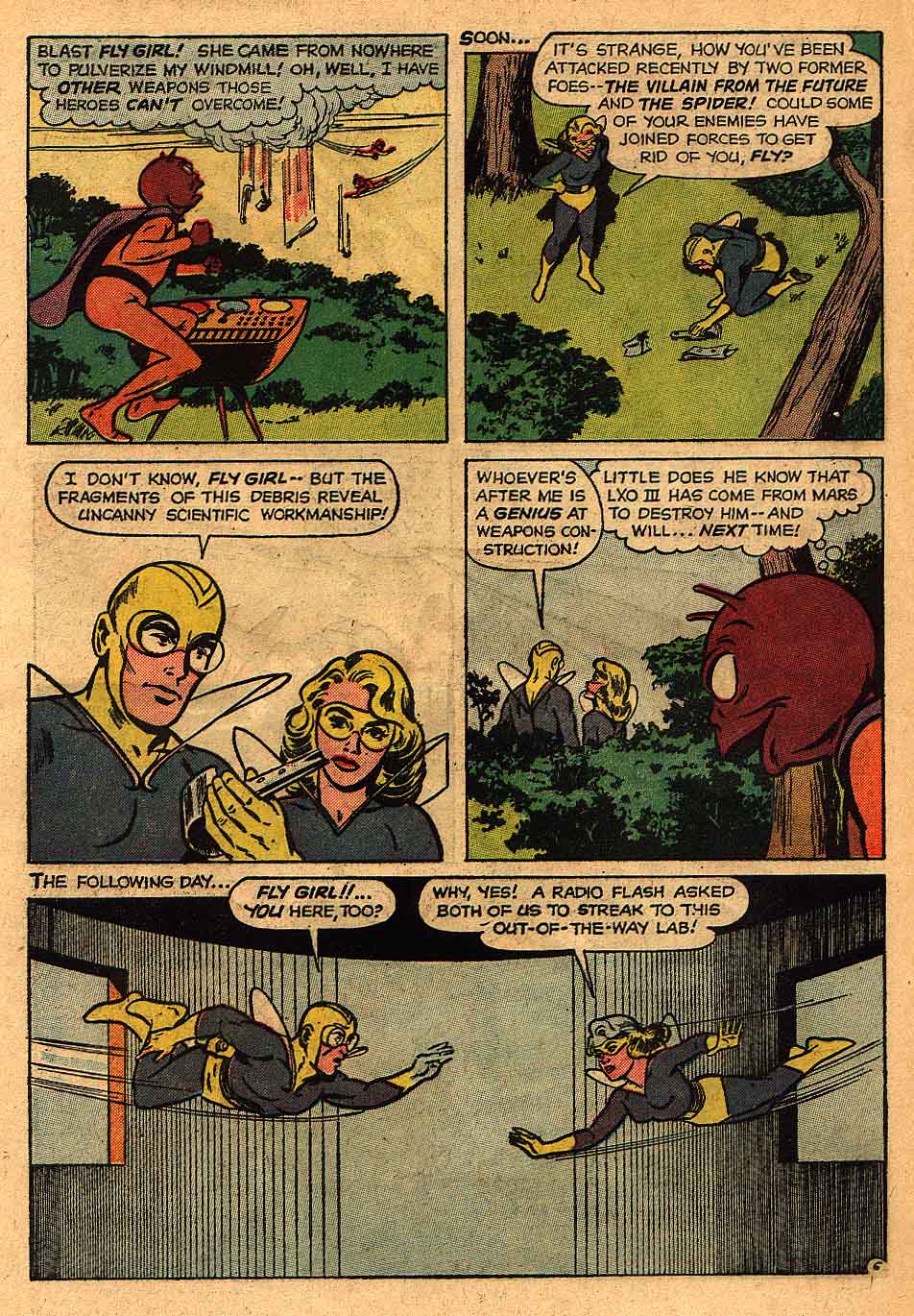 Read online Adventures of the Fly comic -  Issue #23 - 18