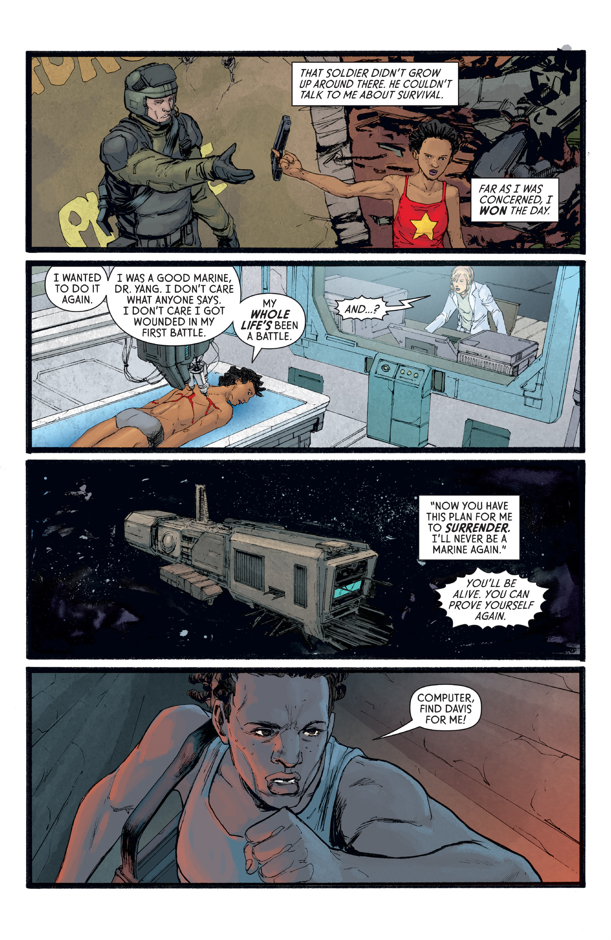 Read online Aliens: Defiance comic -  Issue #8 - 16