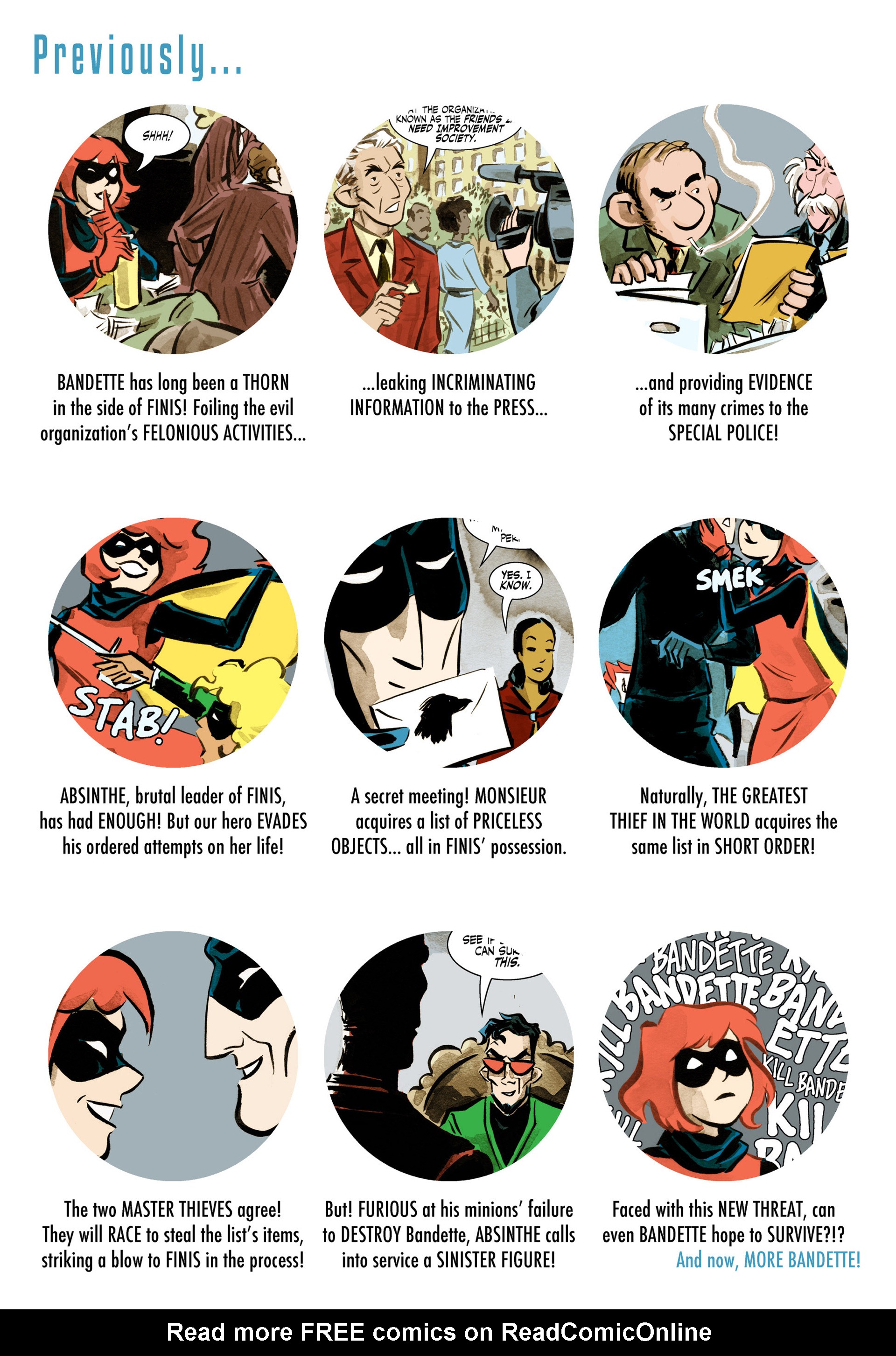 Read online Bandette (2012) comic -  Issue #6 - 3