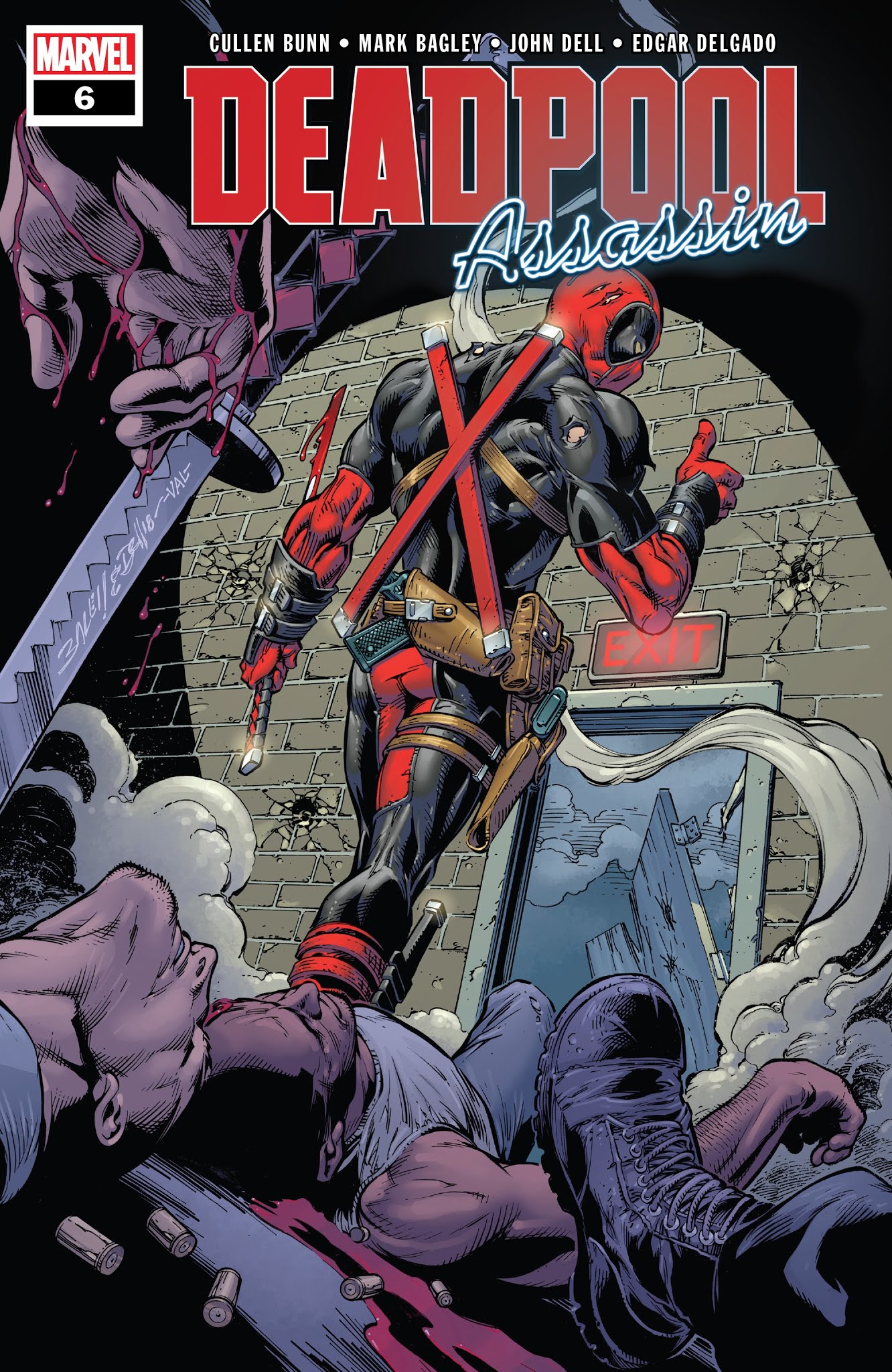Read online Deadpool: Assassin comic -  Issue #6 - 1