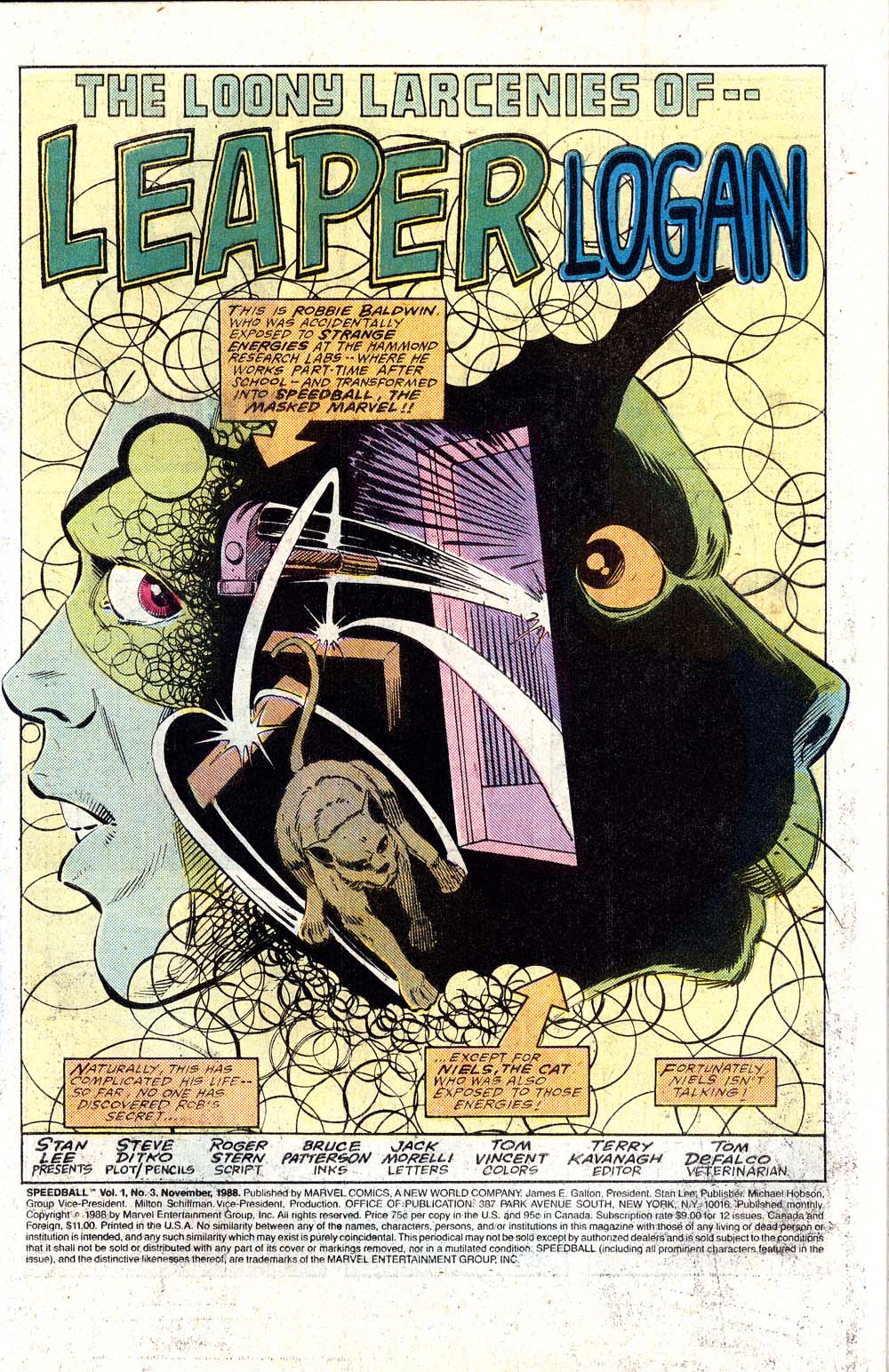 Read online Speedball comic -  Issue #3 - 3