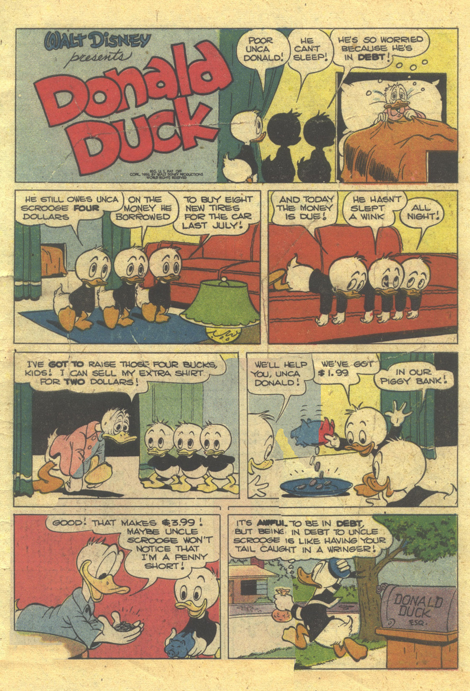 Read online Walt Disney's Comics and Stories comic -  Issue #124 - 3