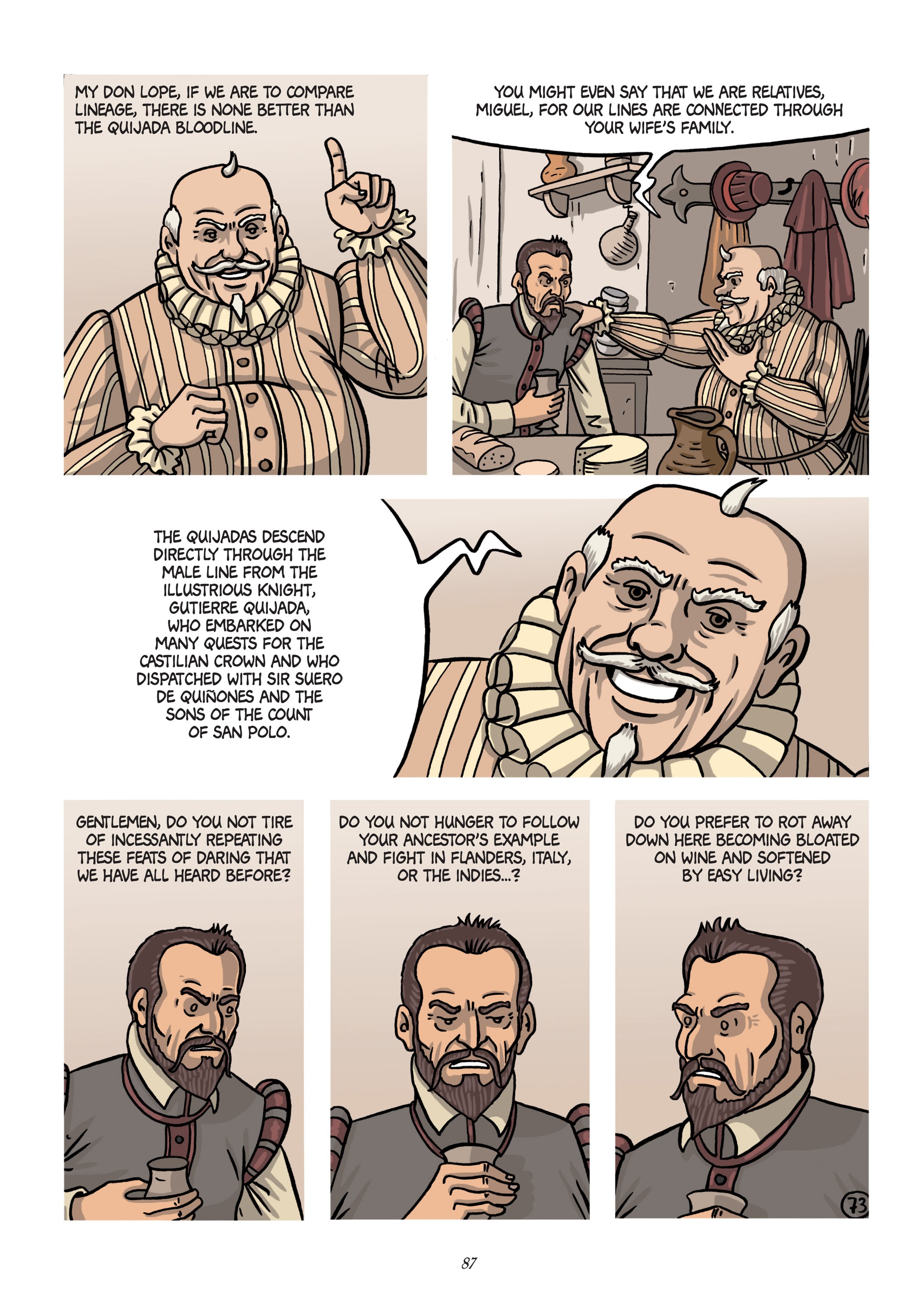 Read online Cervantes comic -  Issue # TPB 1 - 85