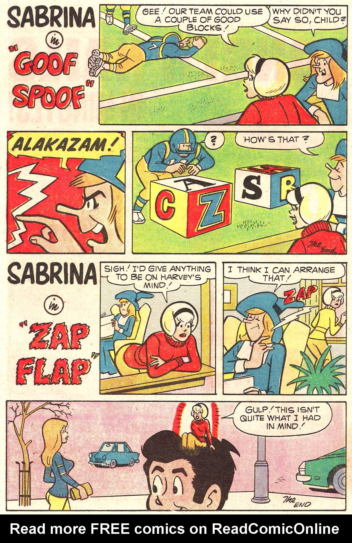 Read online Sabrina The Teenage Witch (1971) comic -  Issue #38 - 20