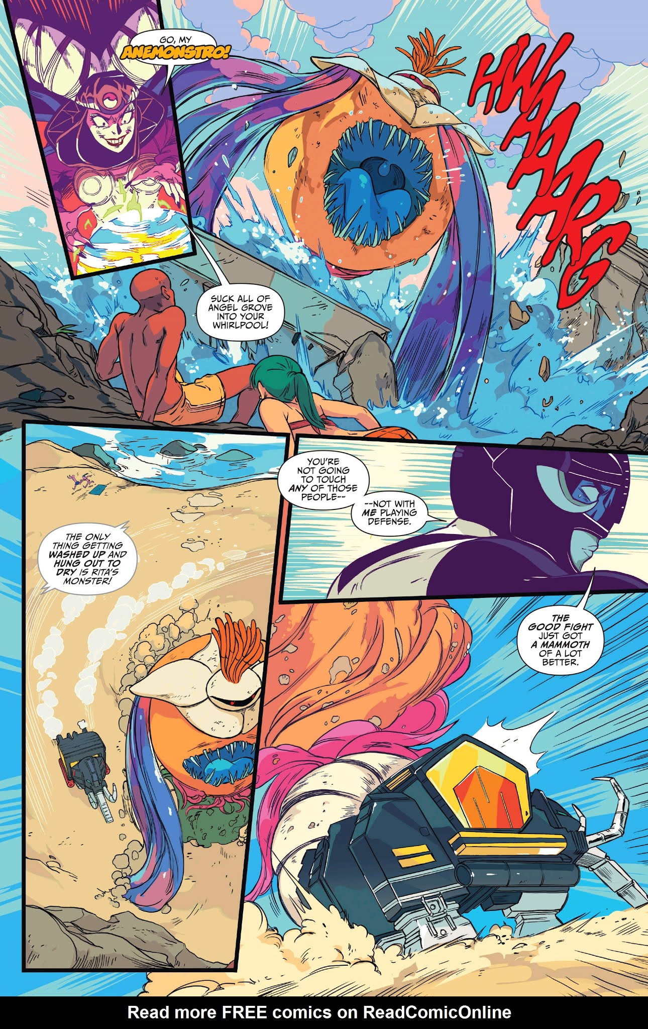 Read online Saban's Go Go Power Rangers: Back To School comic -  Issue # Full - 32