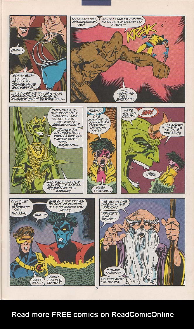 Read online Excalibur (1988) comic -  Issue #58 - 6
