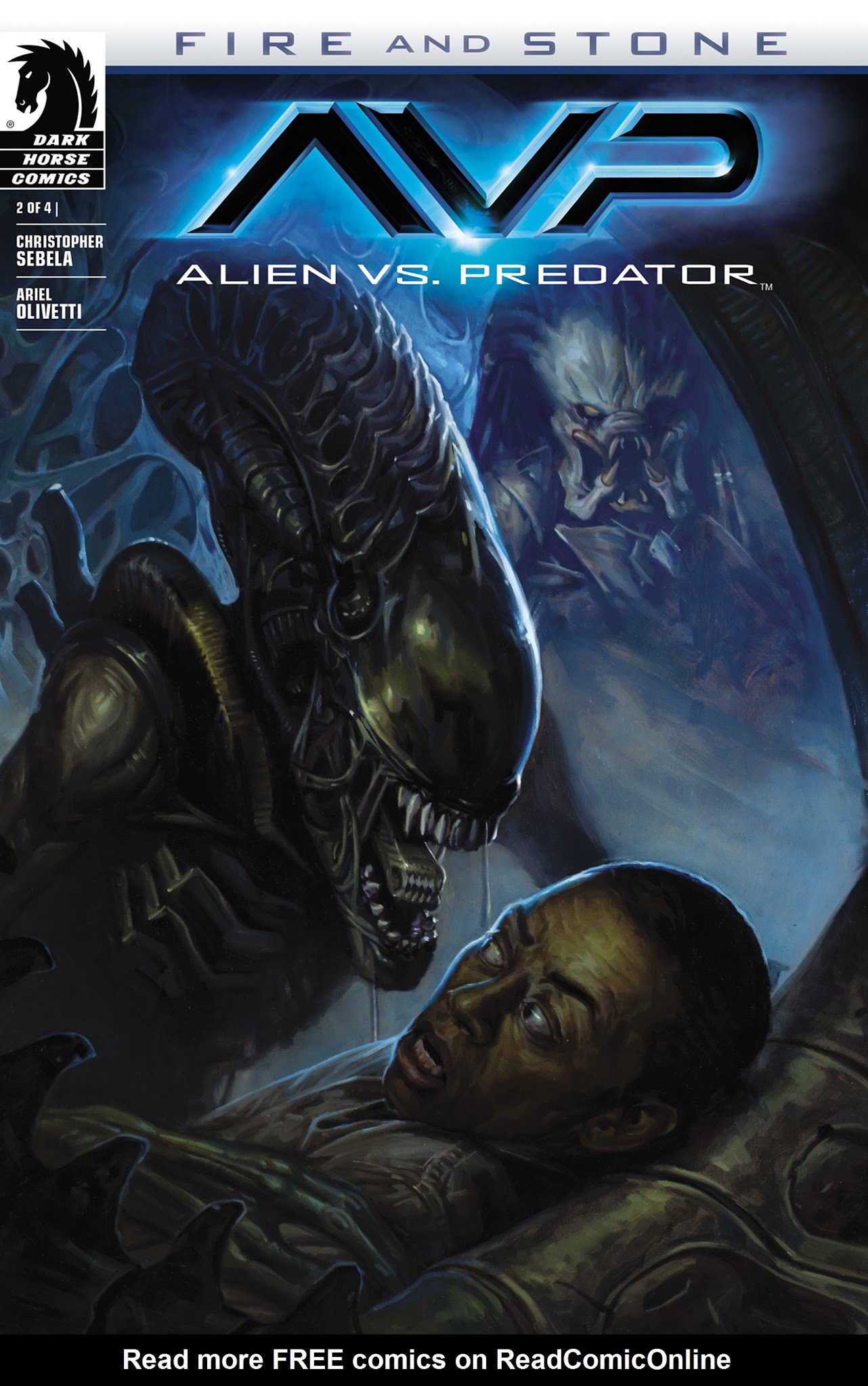 Read online Alien vs. Predator: Fire and Stone comic -  Issue #2 - 1