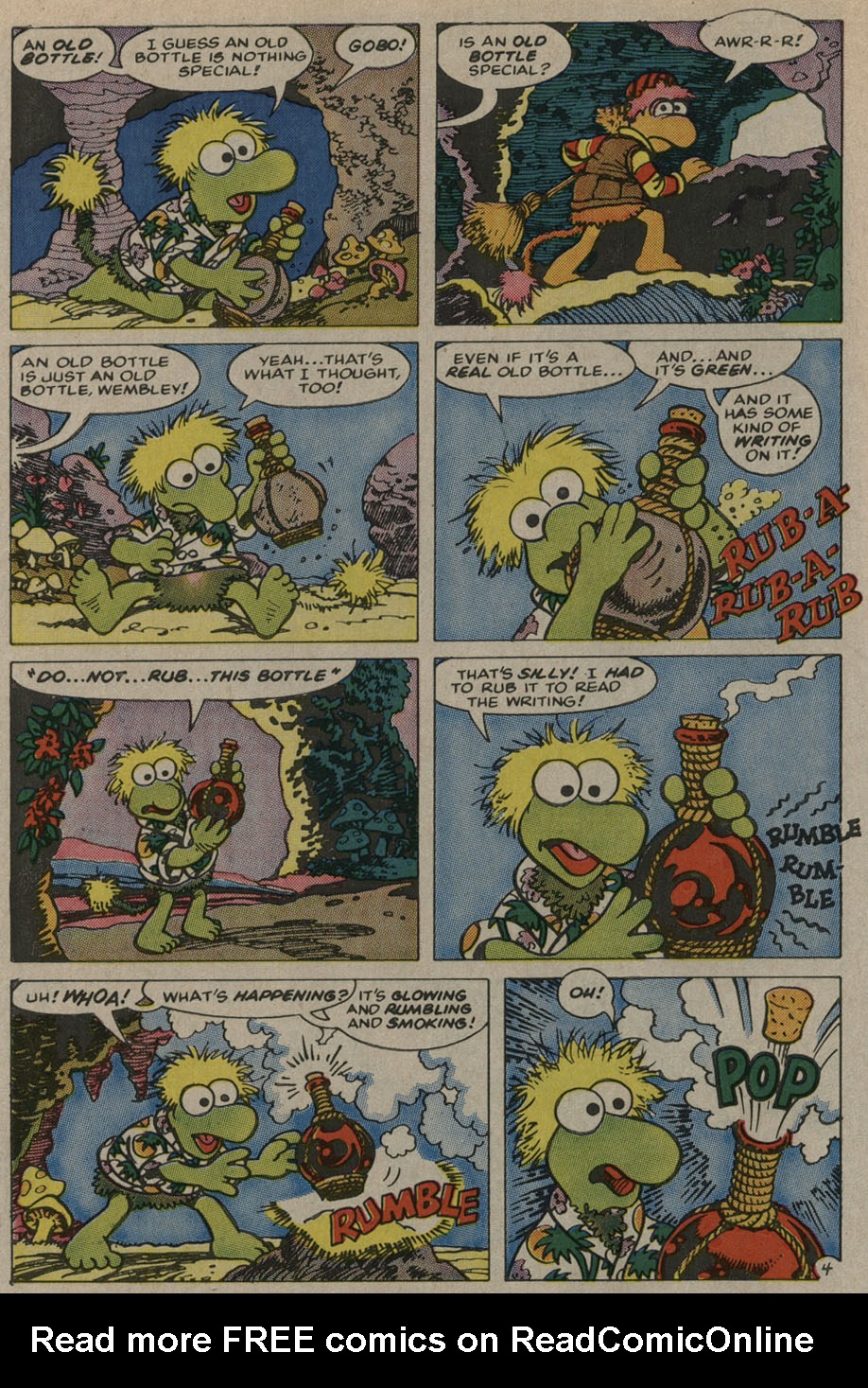 Read online Fraggle Rock comic -  Issue #5 - 6