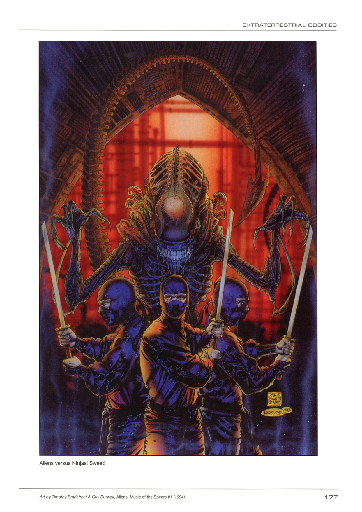 Read online Aliens/Predator: Panel to Panel comic -  Issue # TPB (Part 2) - 60