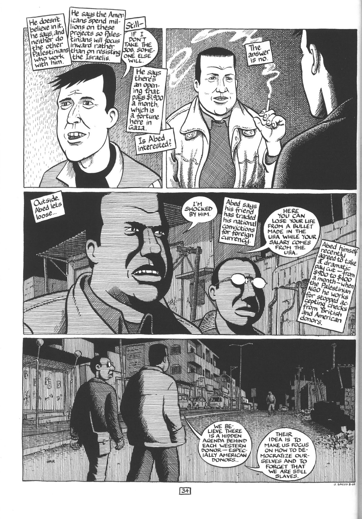 Read online Footnotes in Gaza comic -  Issue # TPB - 54