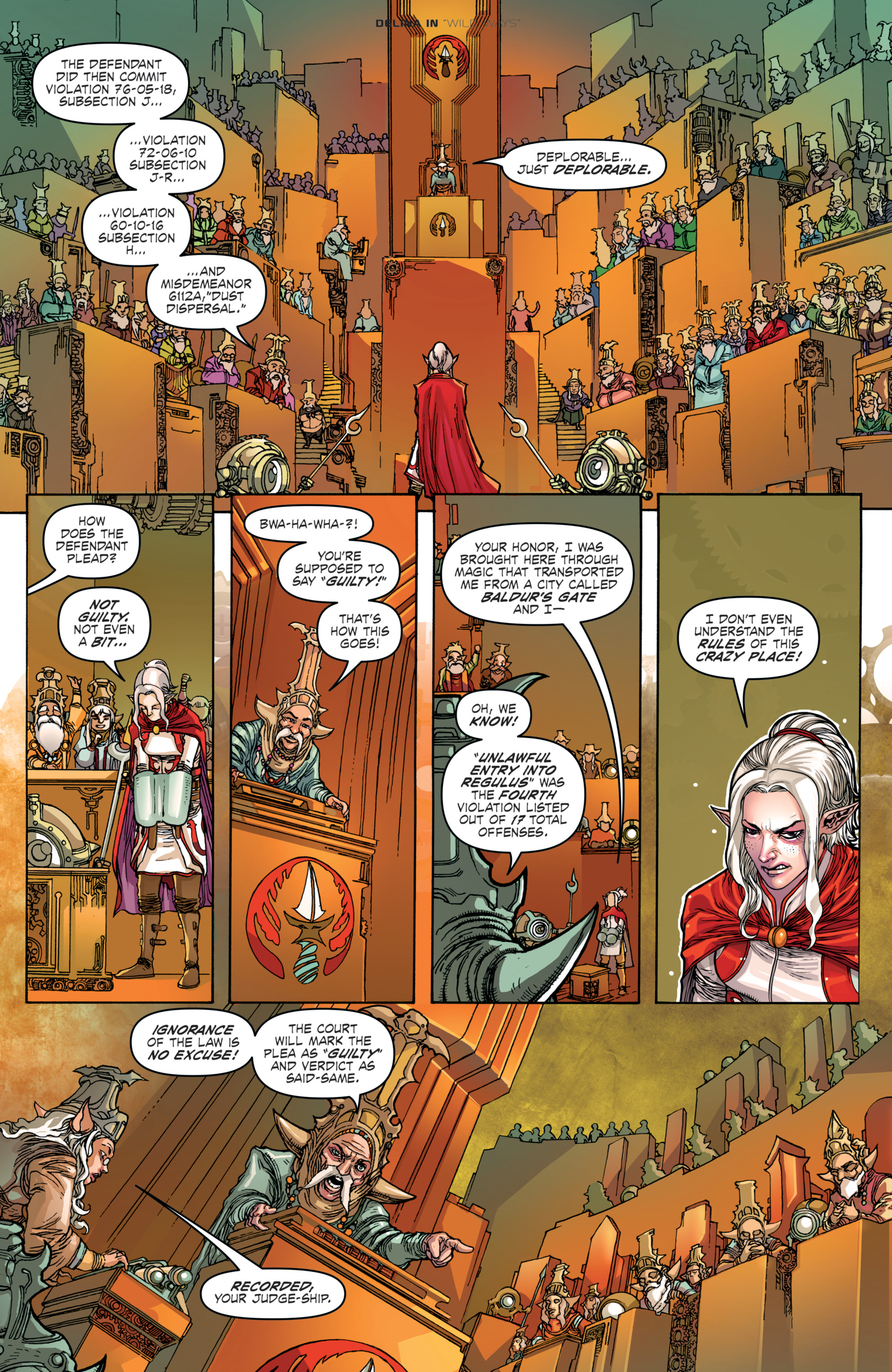 Read online Dungeons & Dragons: Evil At Baldur's Gate comic -  Issue # _TPB - 65