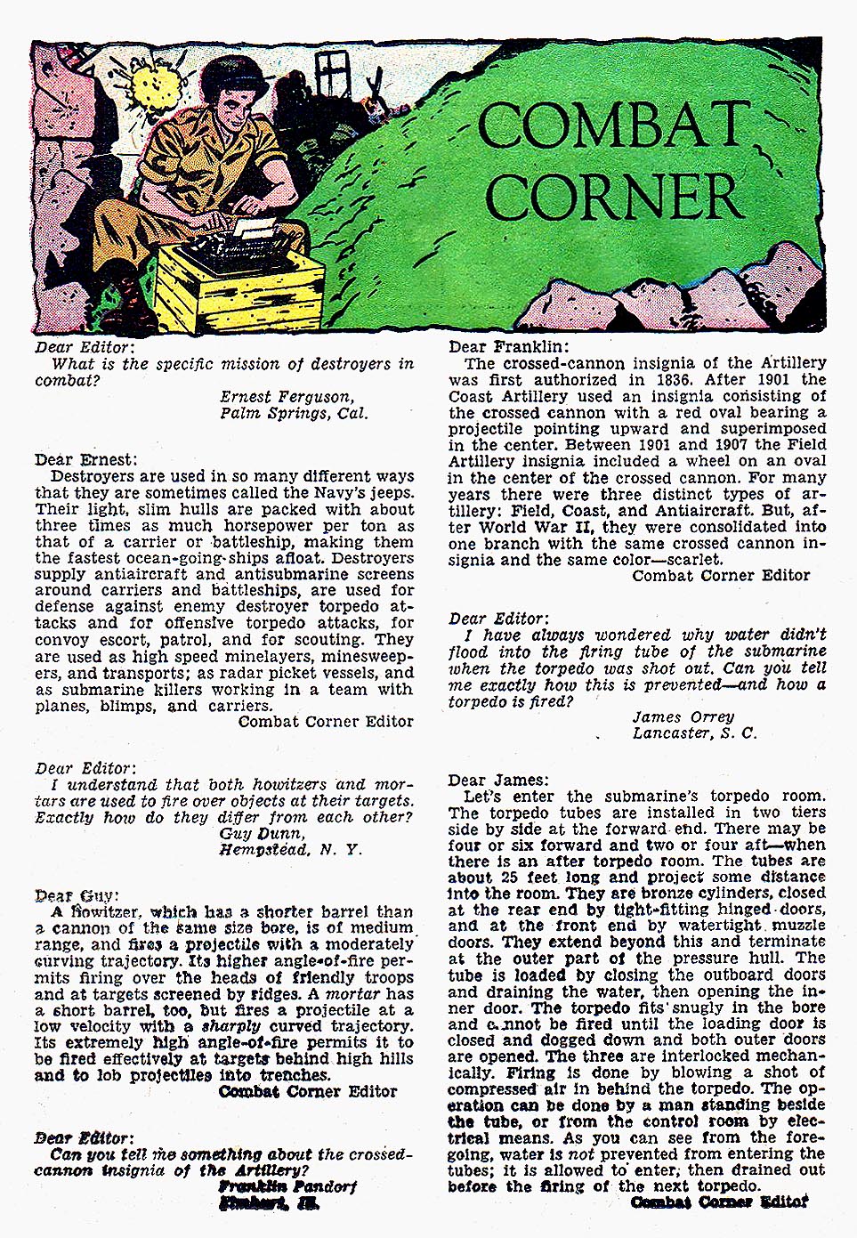 Read online G.I. Combat (1952) comic -  Issue #57 - 26