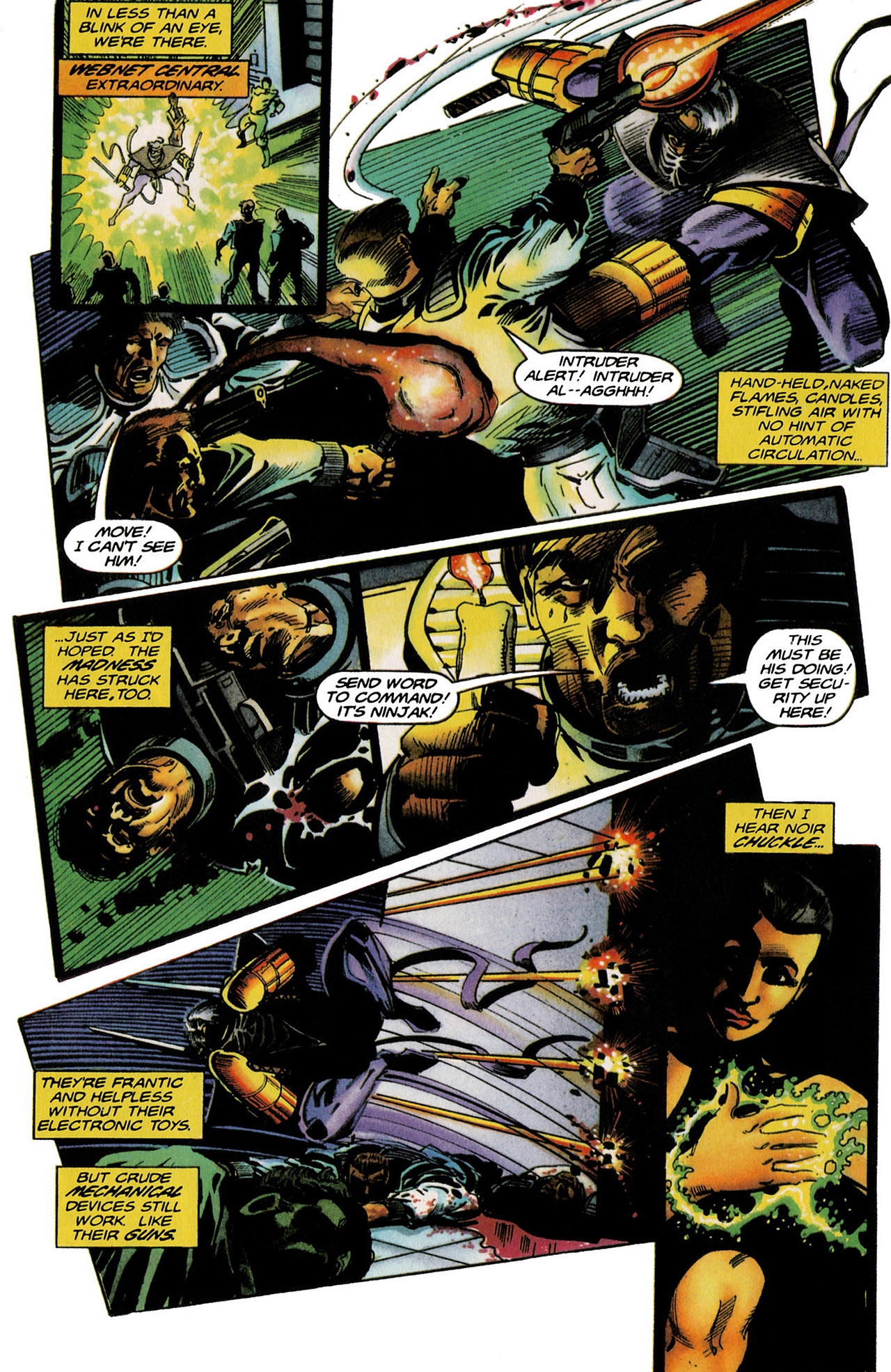 Read online Ninjak (1994) comic -  Issue #8 - 11