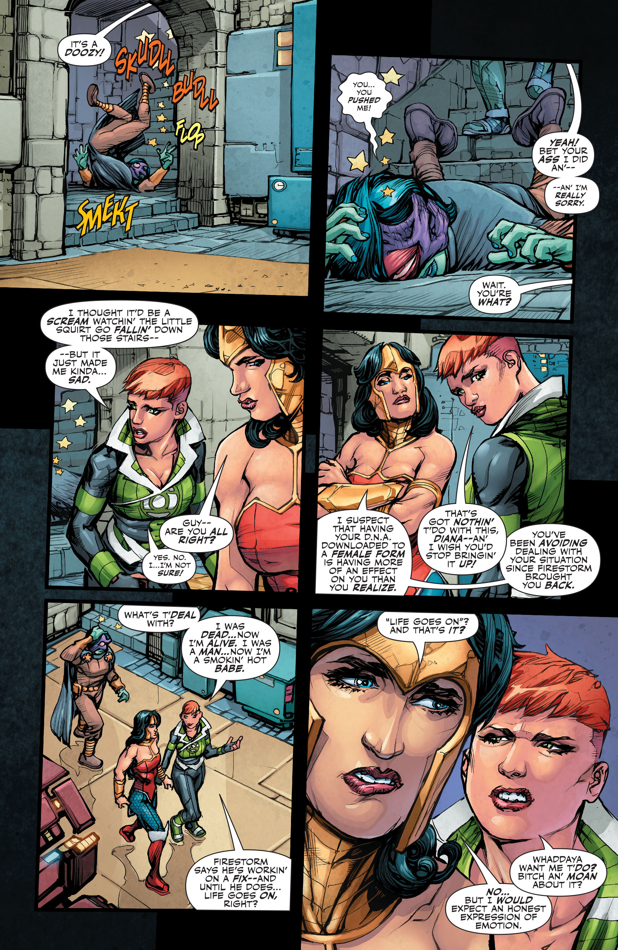 Read online Justice League 3001 comic -  Issue #3 - 20