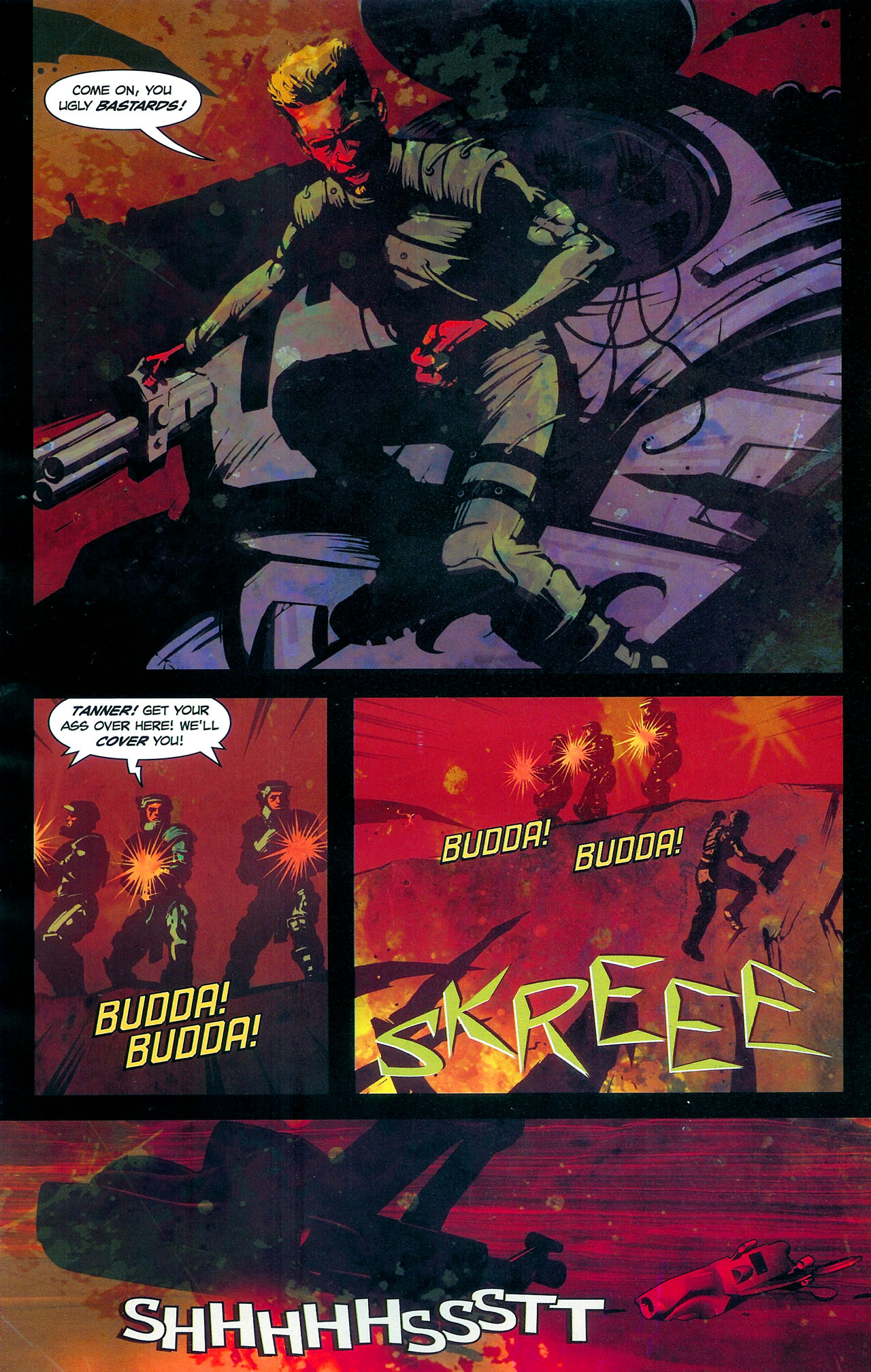 Read online Starship Troopers: Damaged Justice comic -  Issue #4 - 20