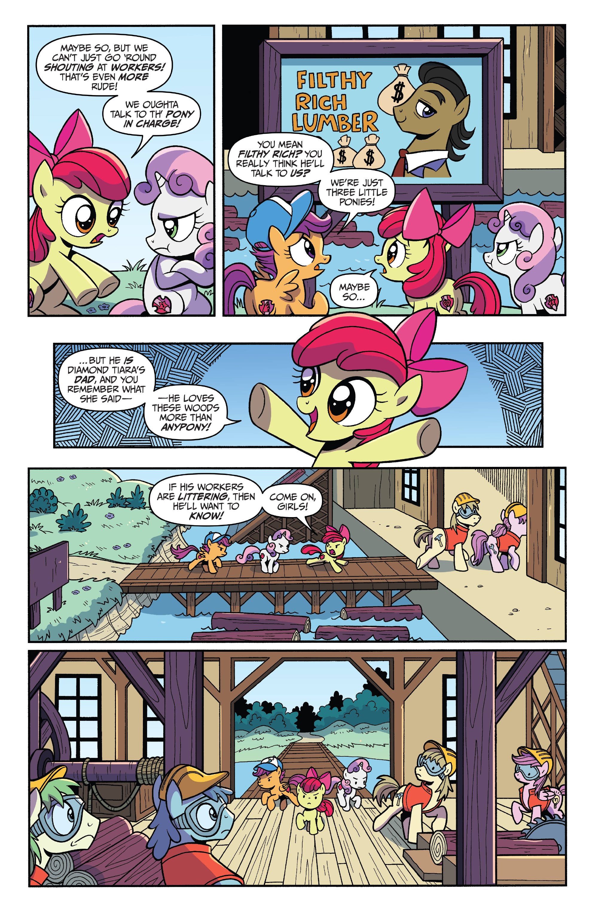 Read online My Little Pony: Spirit of the Forest comic -  Issue #1 - 15