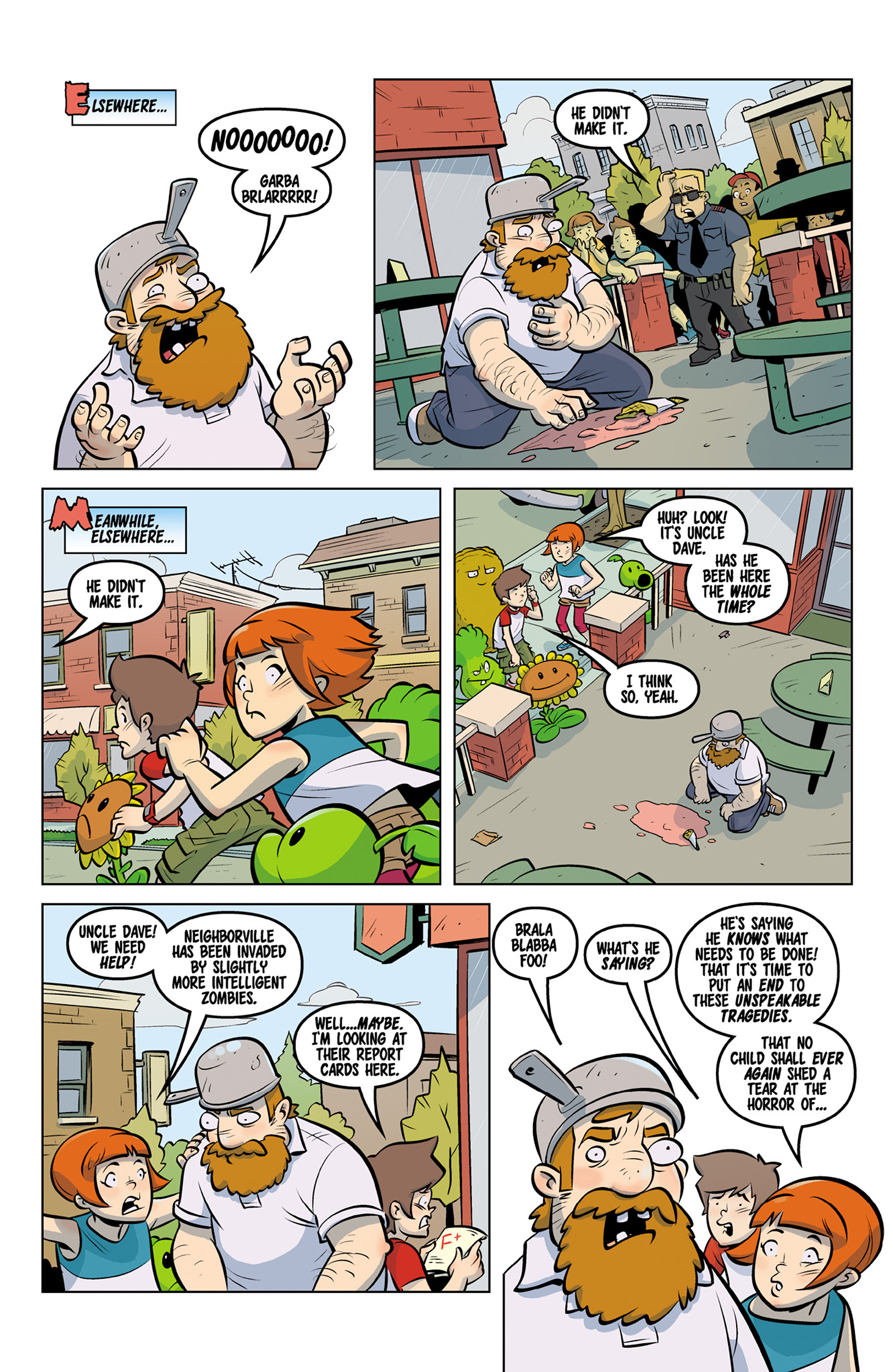 Read online Plants vs. Zombies: Bully For You comic -  Issue #2 - 21