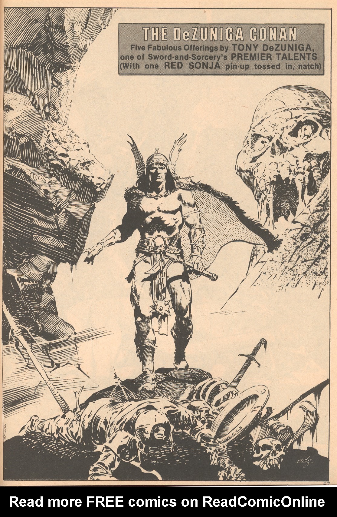 Read online The Savage Sword Of Conan comic -  Issue #56 - 57