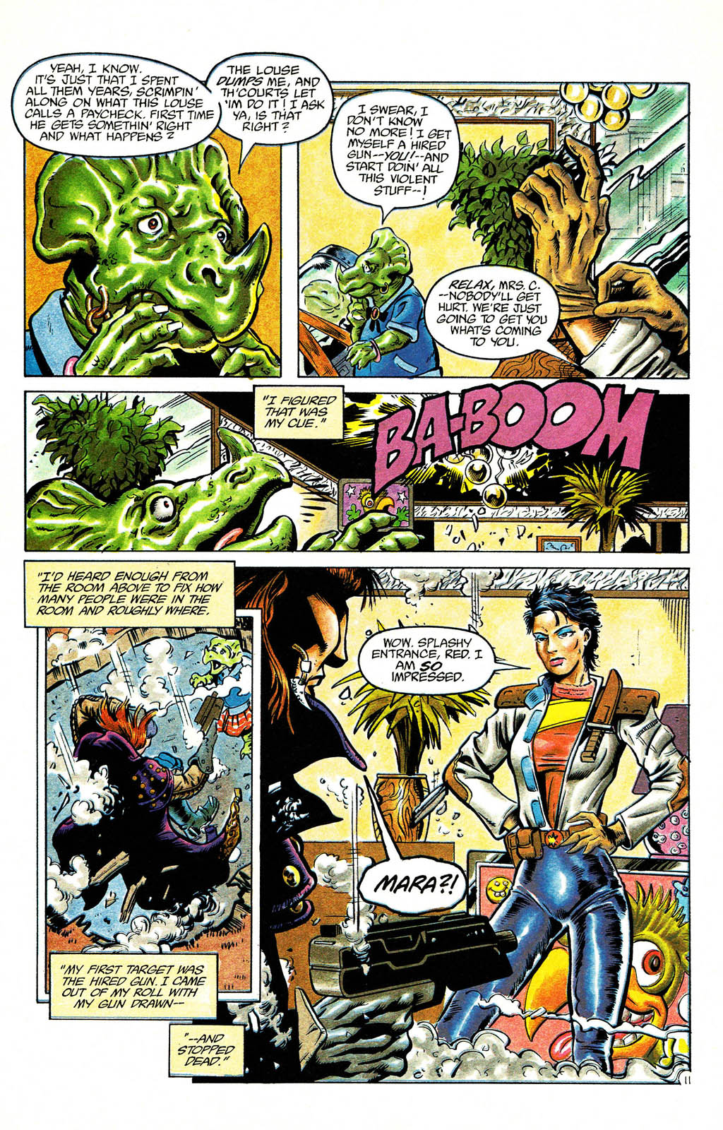 Read online Grimjack comic -  Issue #70 - 12