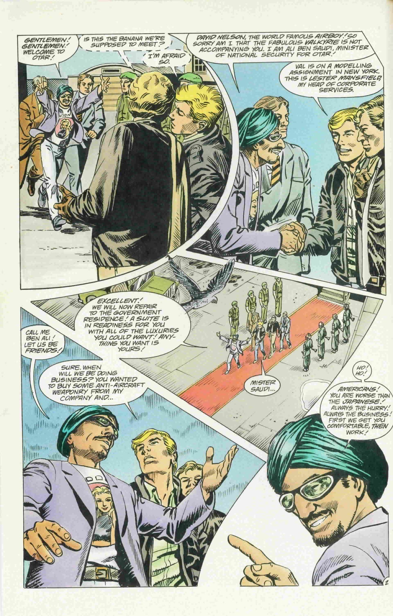 Read online Airboy (1986) comic -  Issue #40 - 4