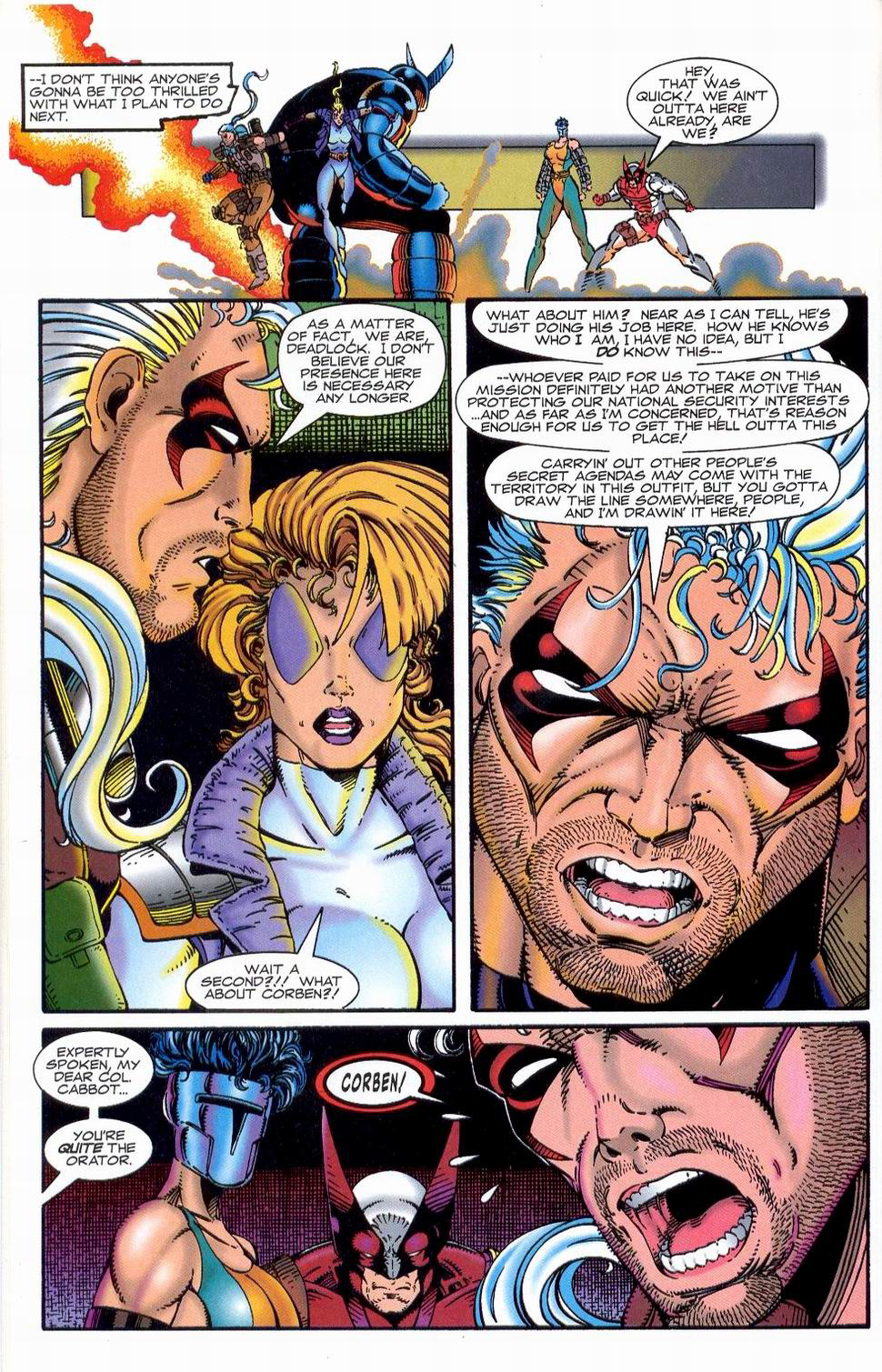 Read online Bloodstrike (1993) comic -  Issue #1 - 21
