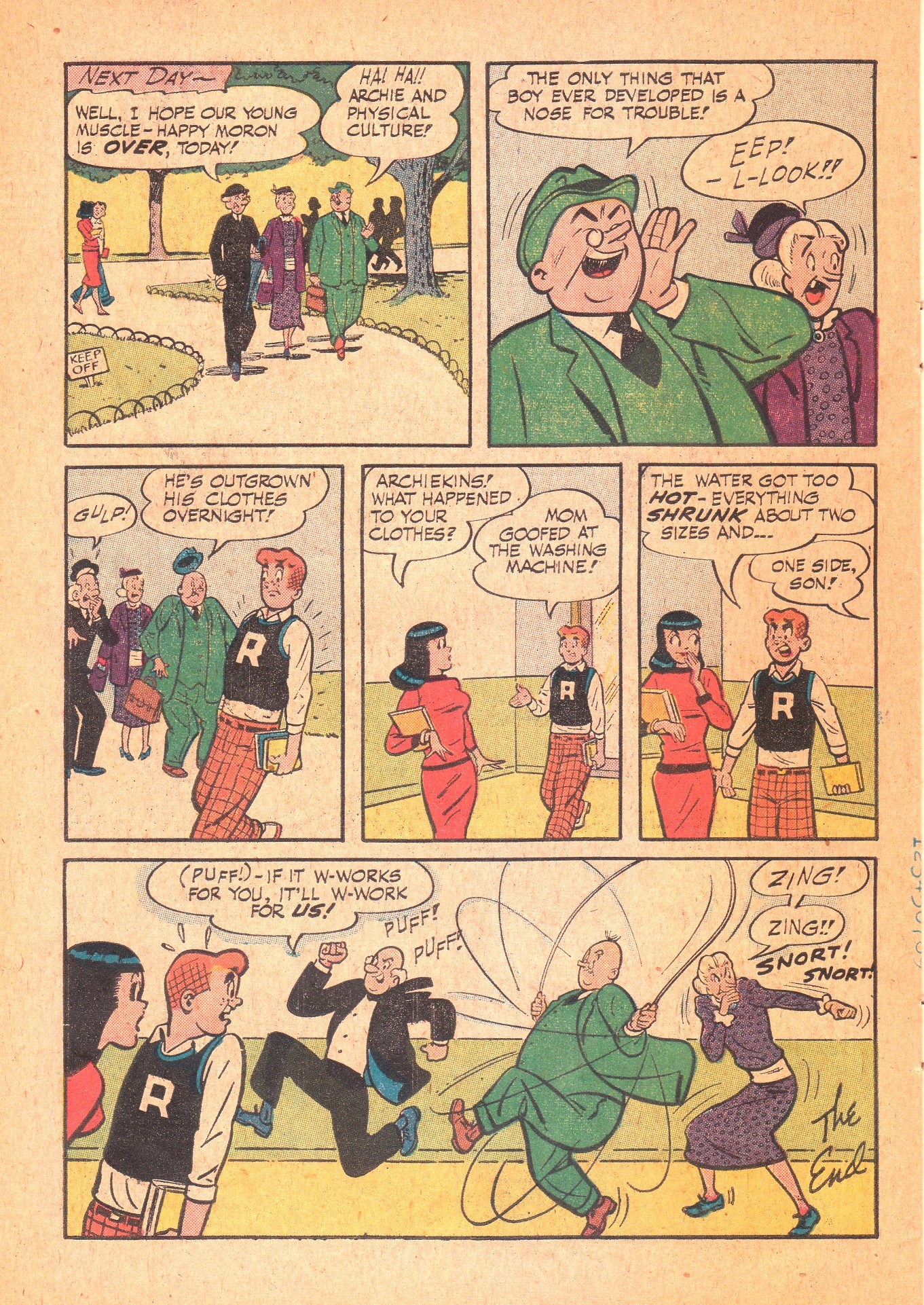 Read online Archie Comics comic -  Issue #106 - 34