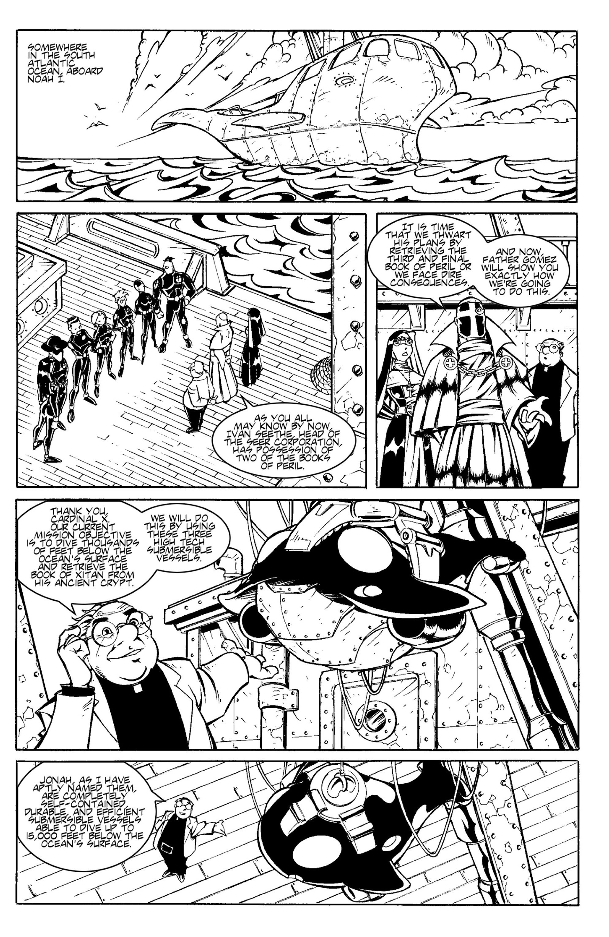 Read online Warrior Nun Areala: Armor of God comic -  Issue # TPB - 42