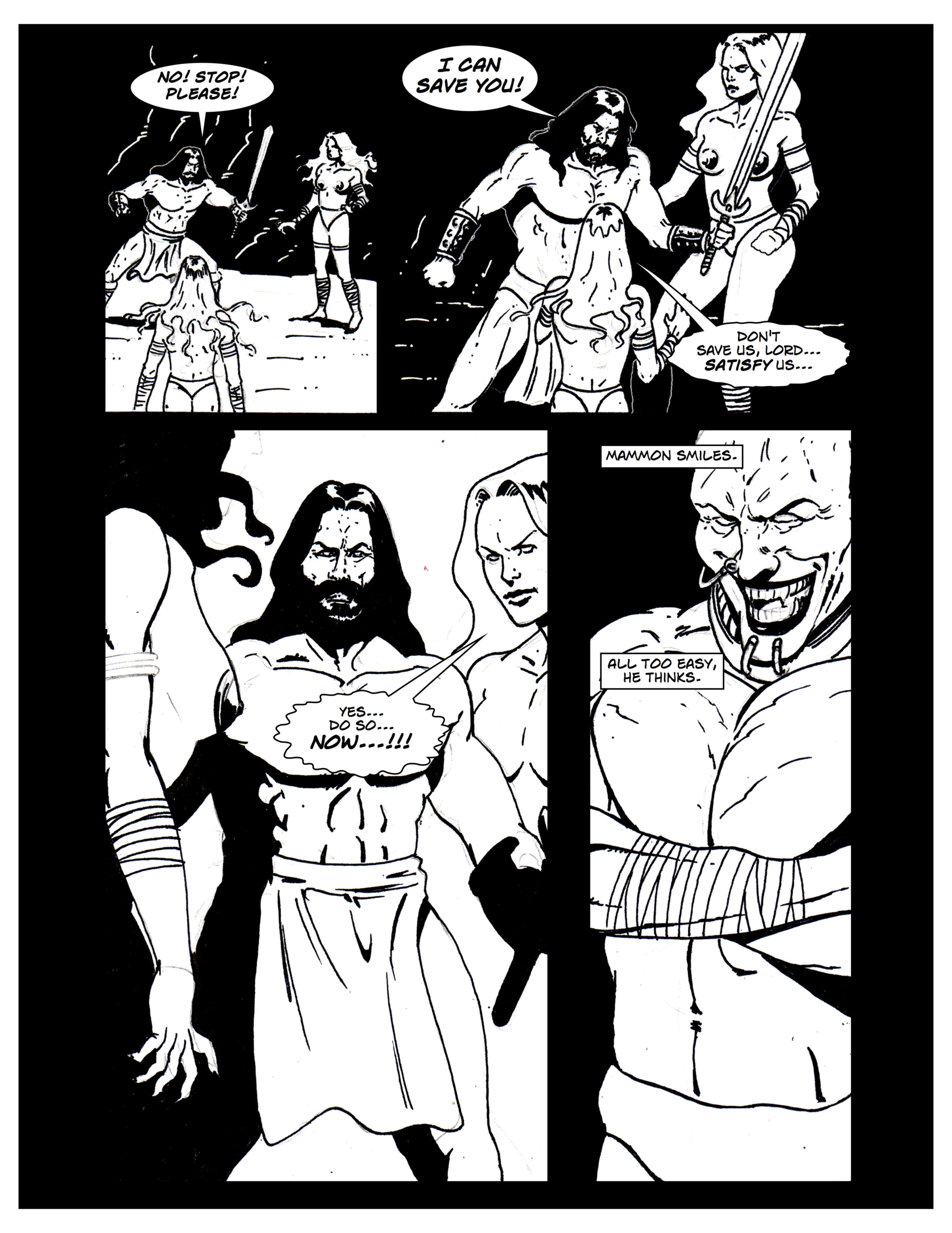 Read online Jesus Christ Demon Slayer comic -  Issue #1 - 17
