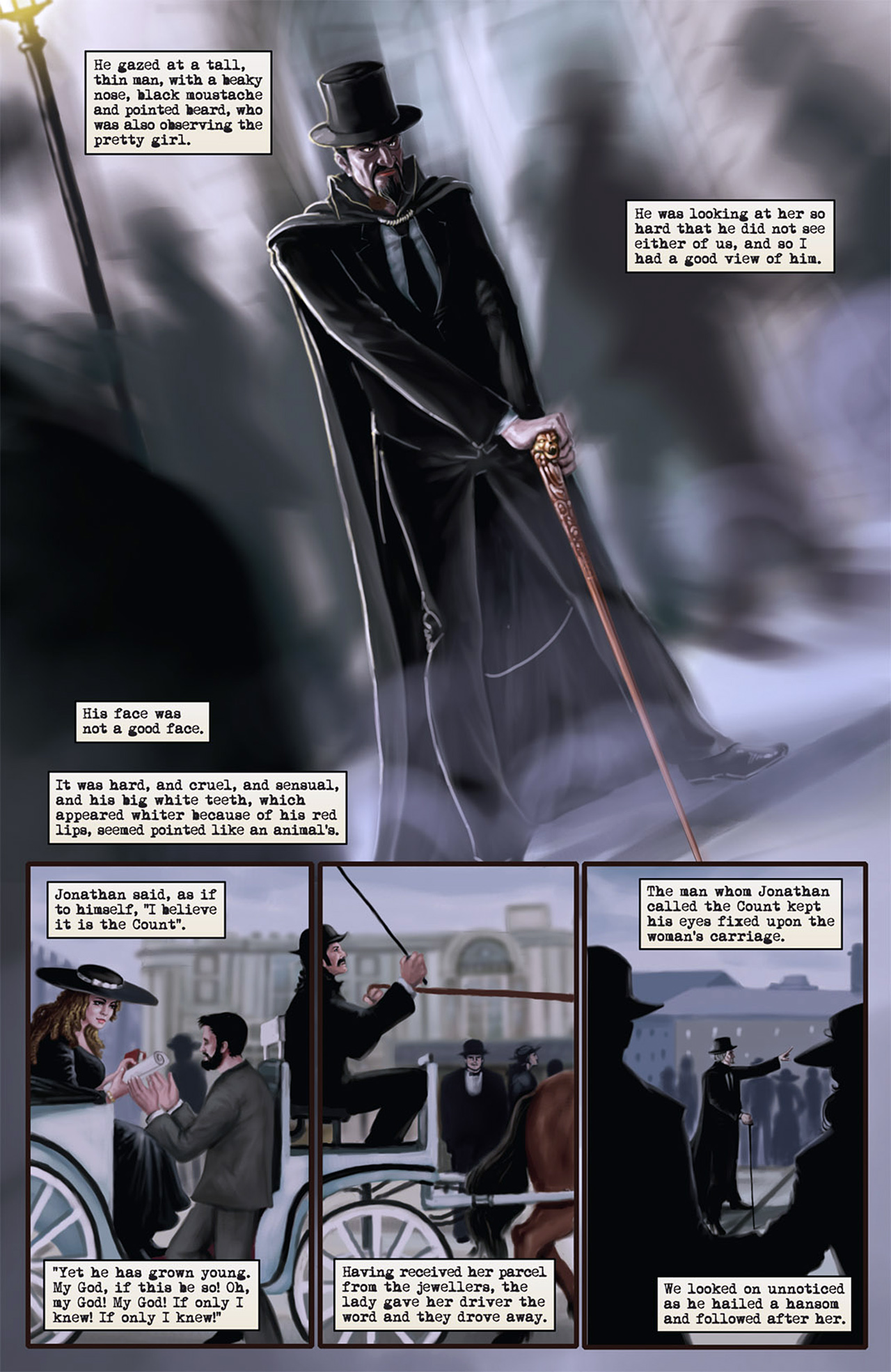 Read online The Complete Dracula comic -  Issue #3 - 8