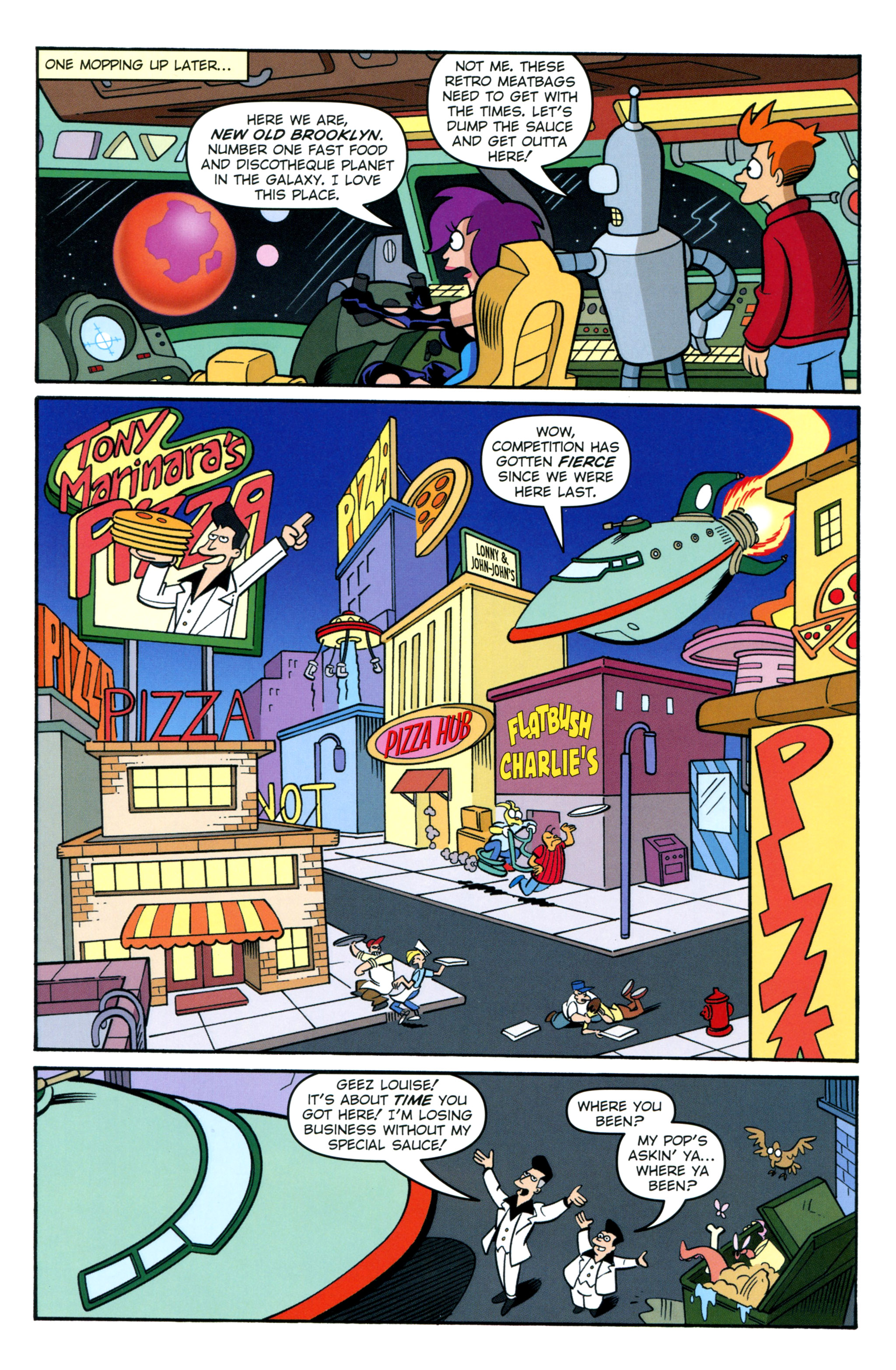 Read online Futurama Comics comic -  Issue #71 - 13