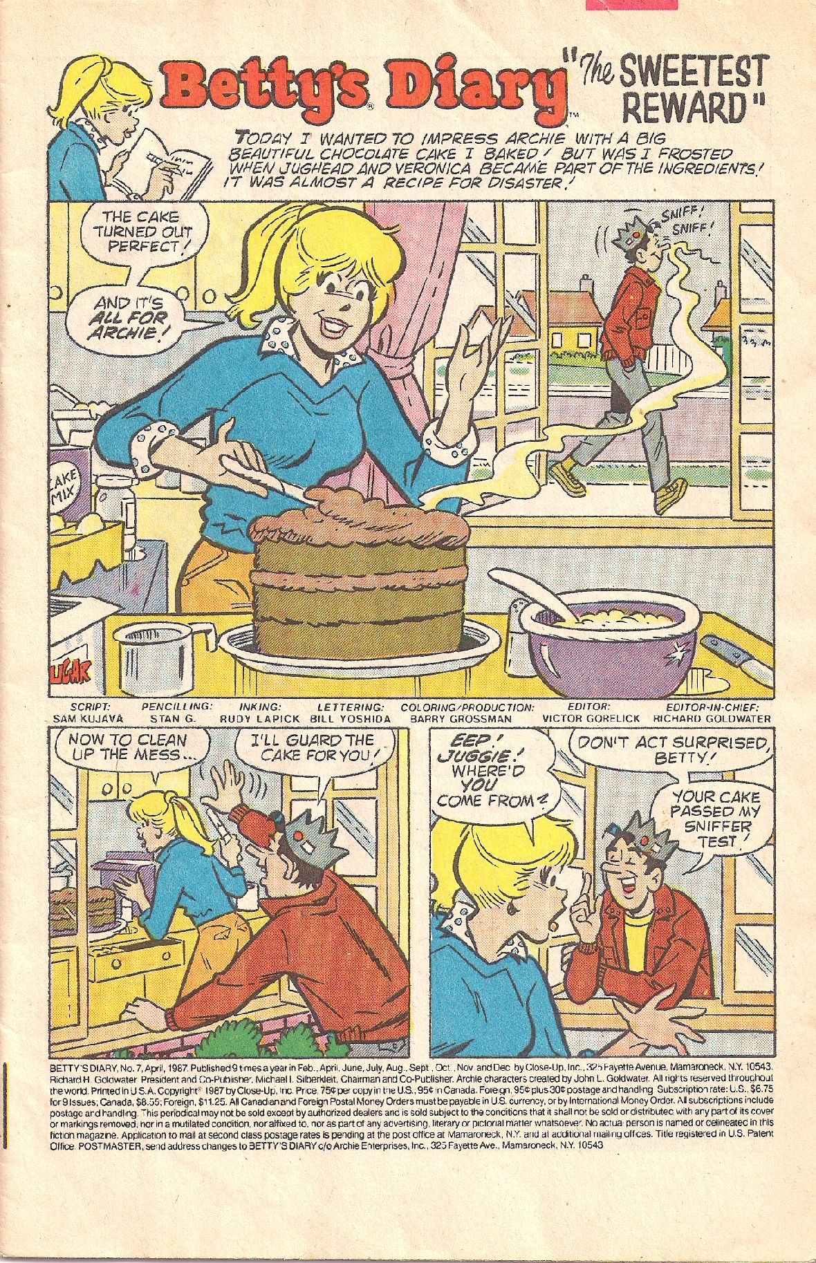 Read online Betty's Diary comic -  Issue #7 - 3