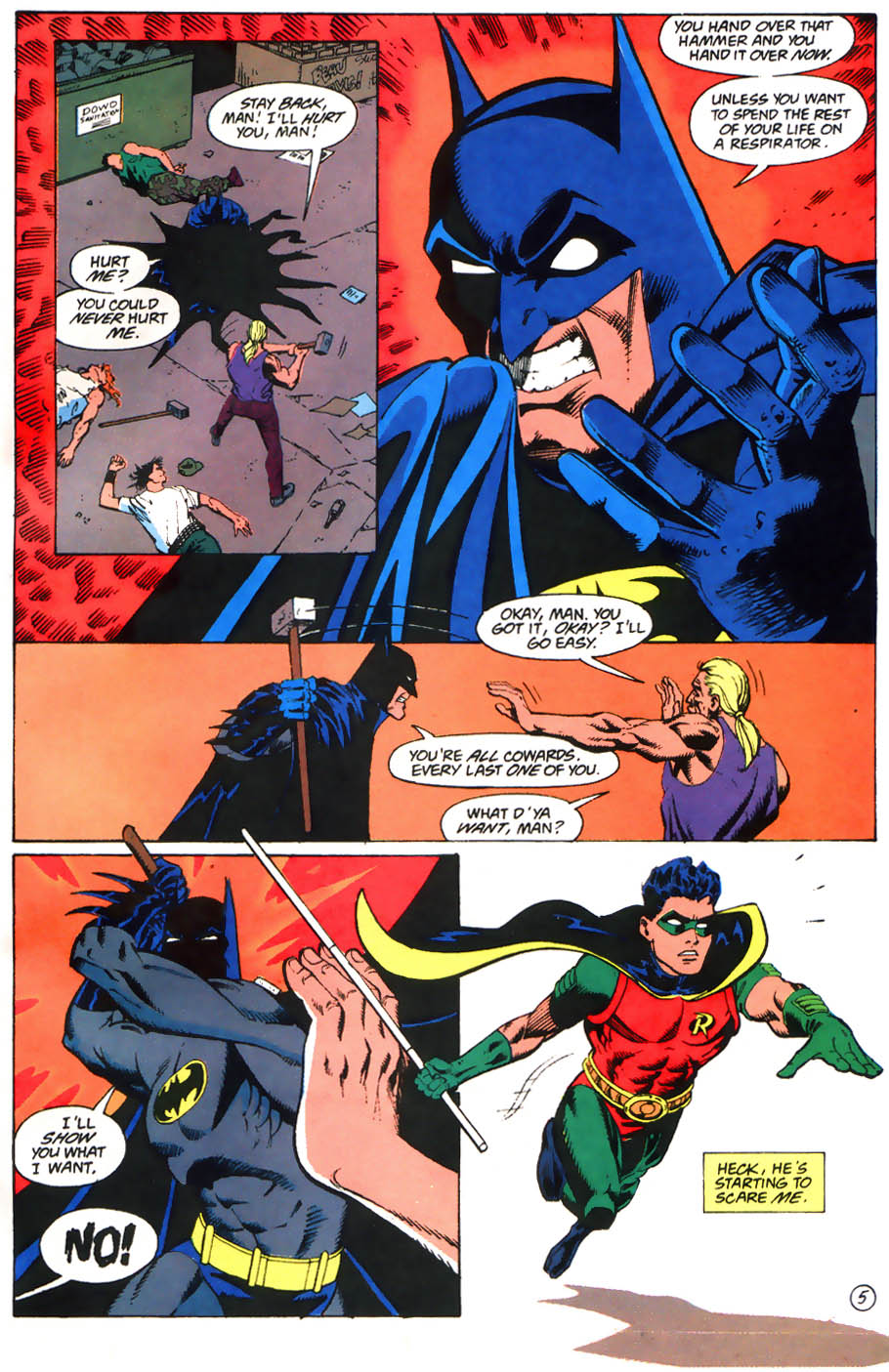 Read online Batman: Knightfall comic -  Issue #5 - 5