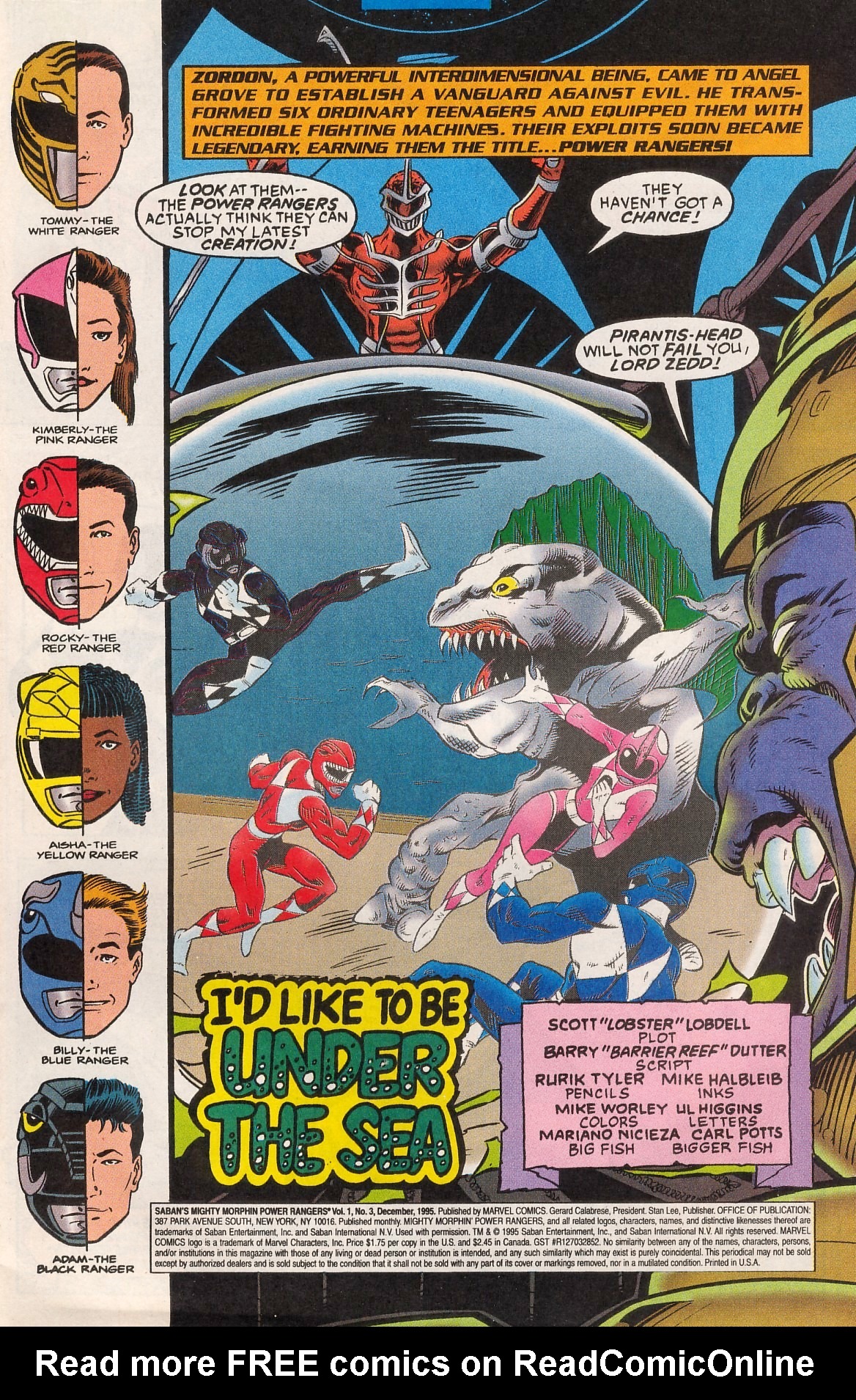 Read online Saban's Mighty Morphin' Power Rangers comic -  Issue #3 - 3