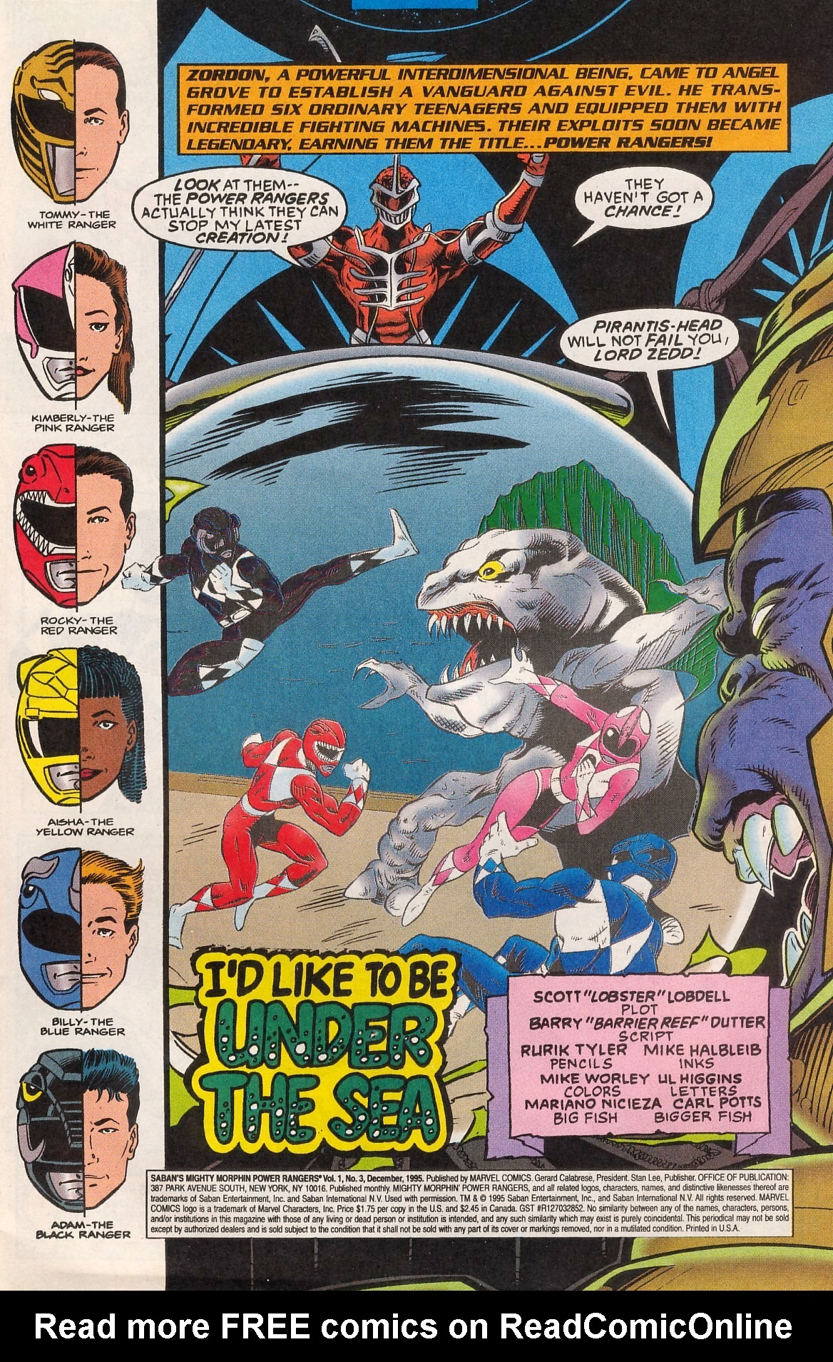 Read online Saban's Mighty Morphin' Power Rangers comic -  Issue #3 - 3