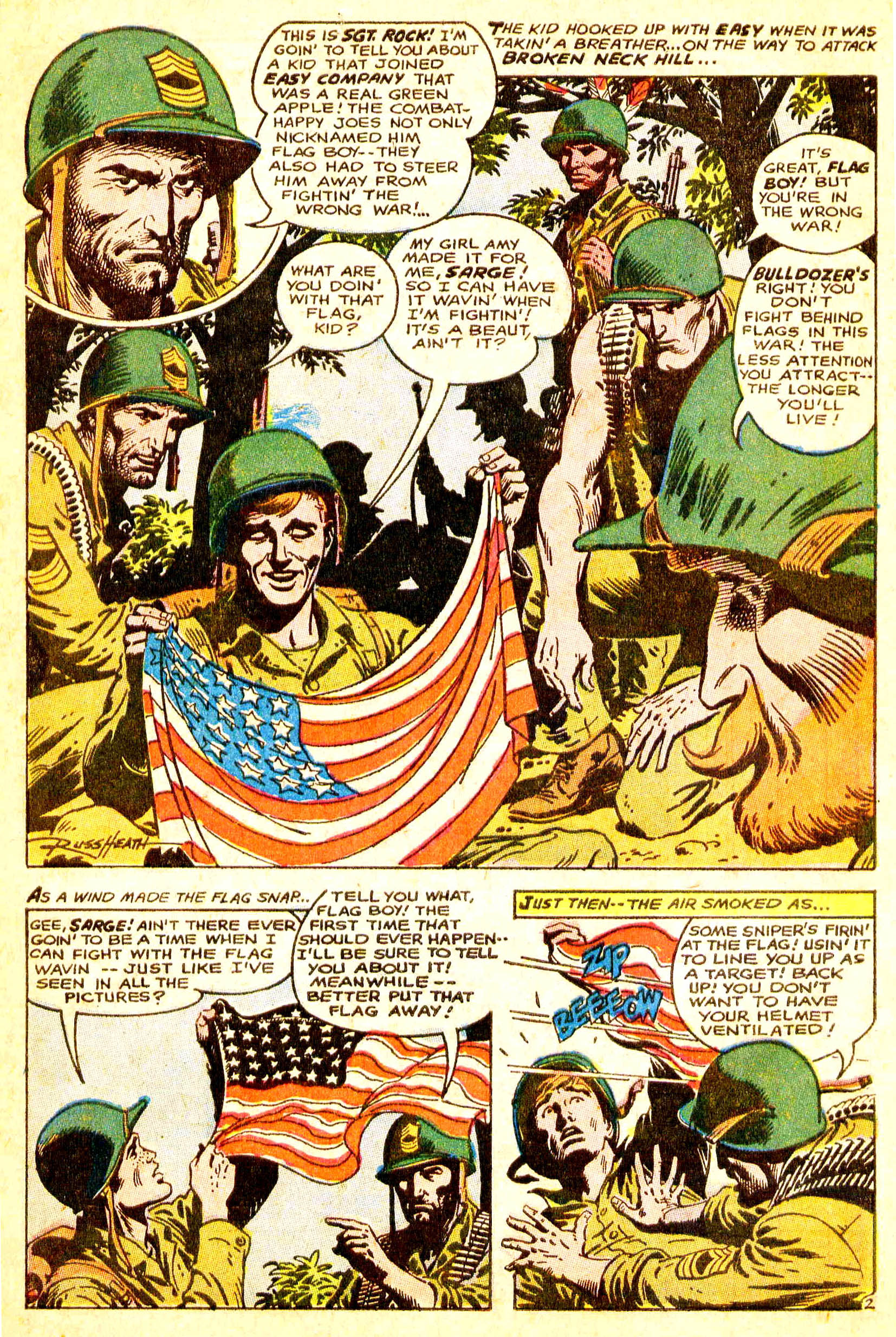 Read online Our Army at War (1952) comic -  Issue #185 - 4