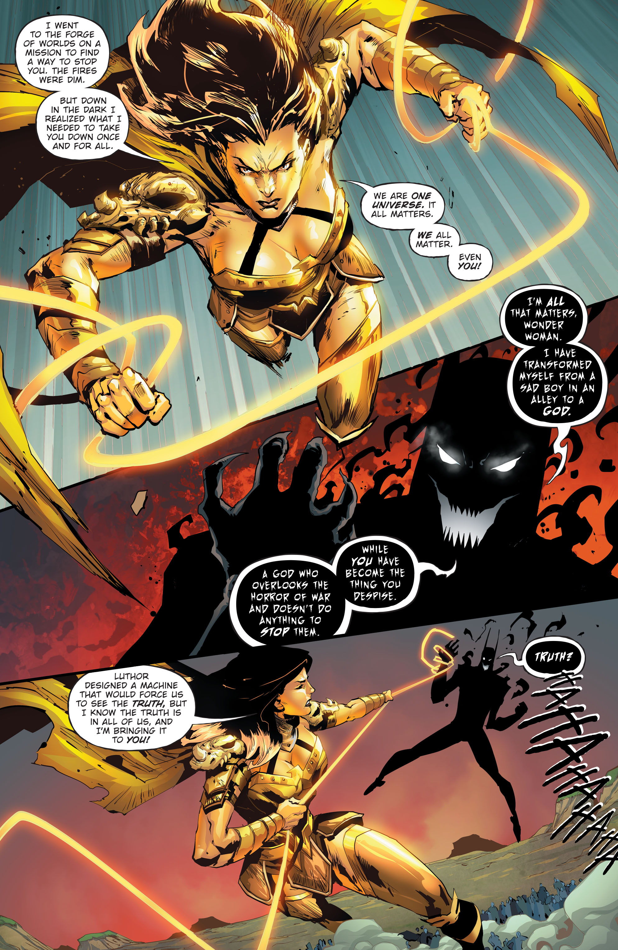Read online Dark Nights: Death Metal The Last 52: War of the Multiverses comic -  Issue # TPB - 6