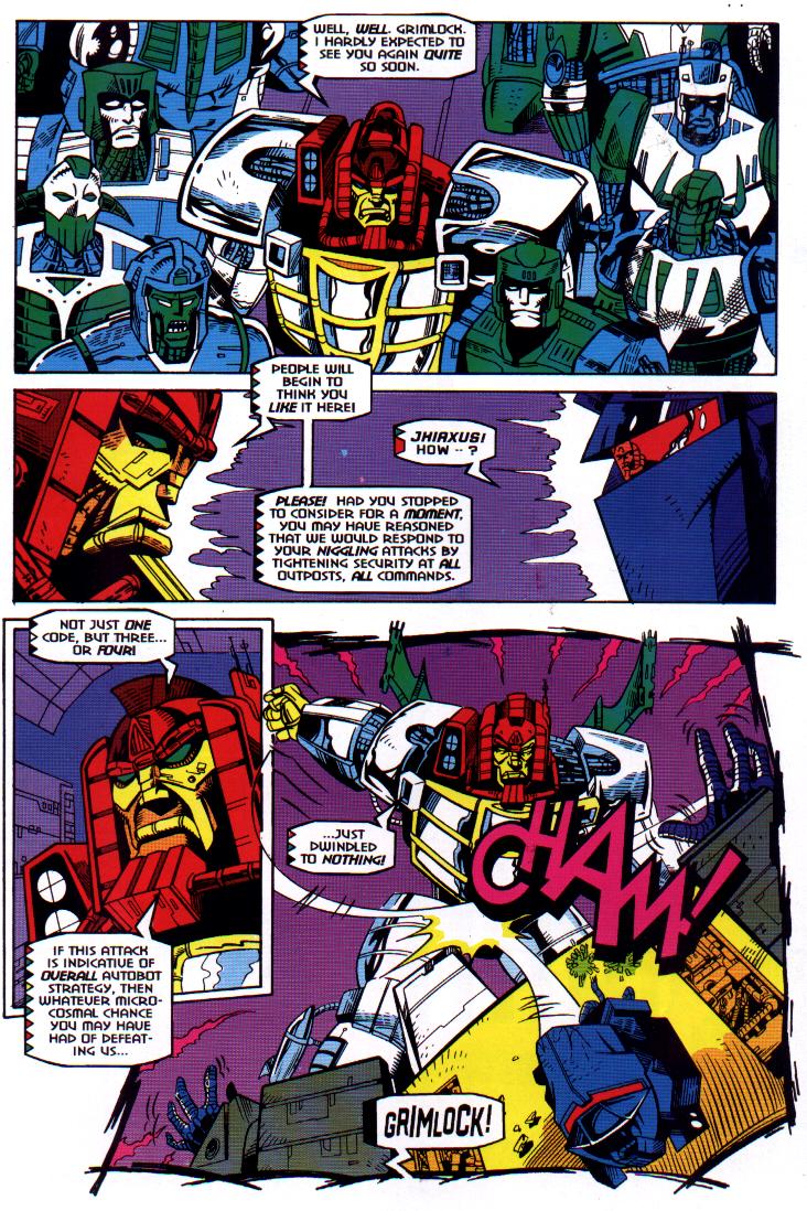 Read online Transformers Generation 2 (1994) comic Issue 3