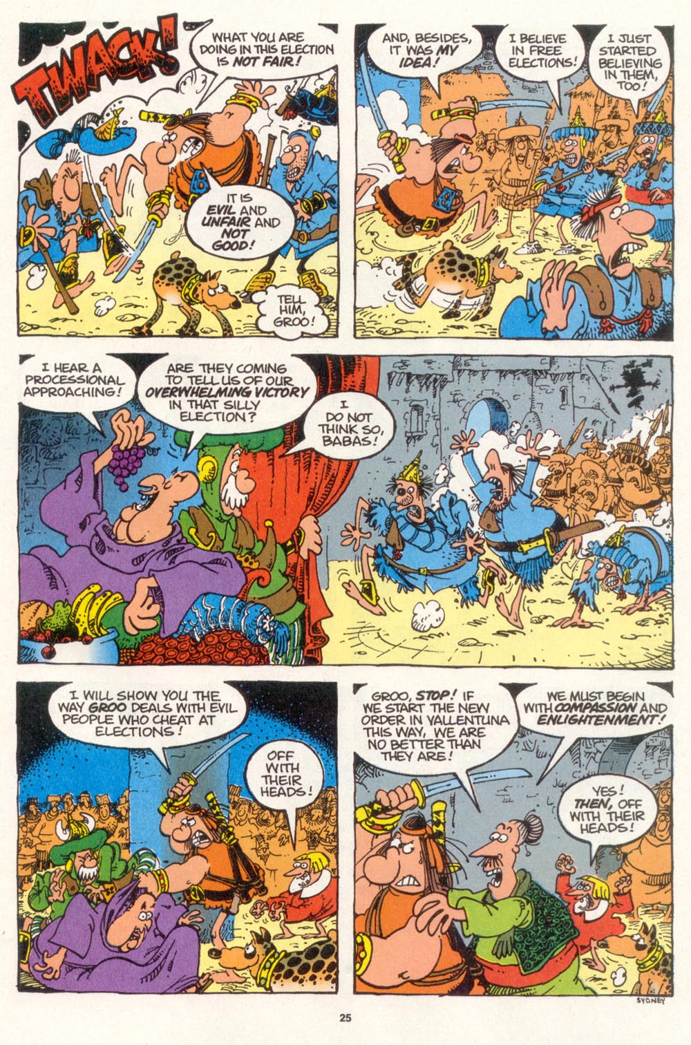 Read online Sergio Aragonés Groo the Wanderer comic -  Issue #108 - 27