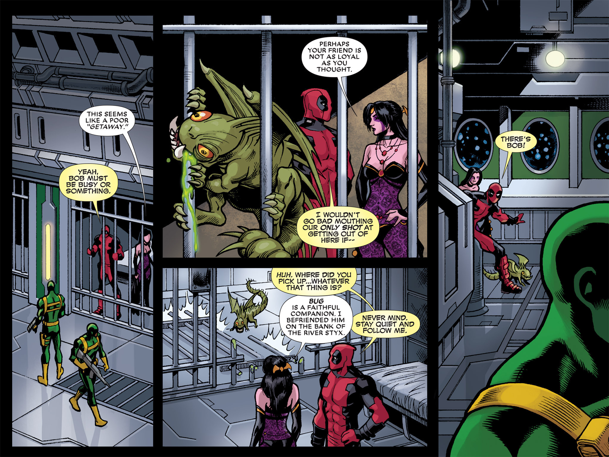 Read online Deadpool: Dracula's Gauntlet comic -  Issue # Part 5 - 22