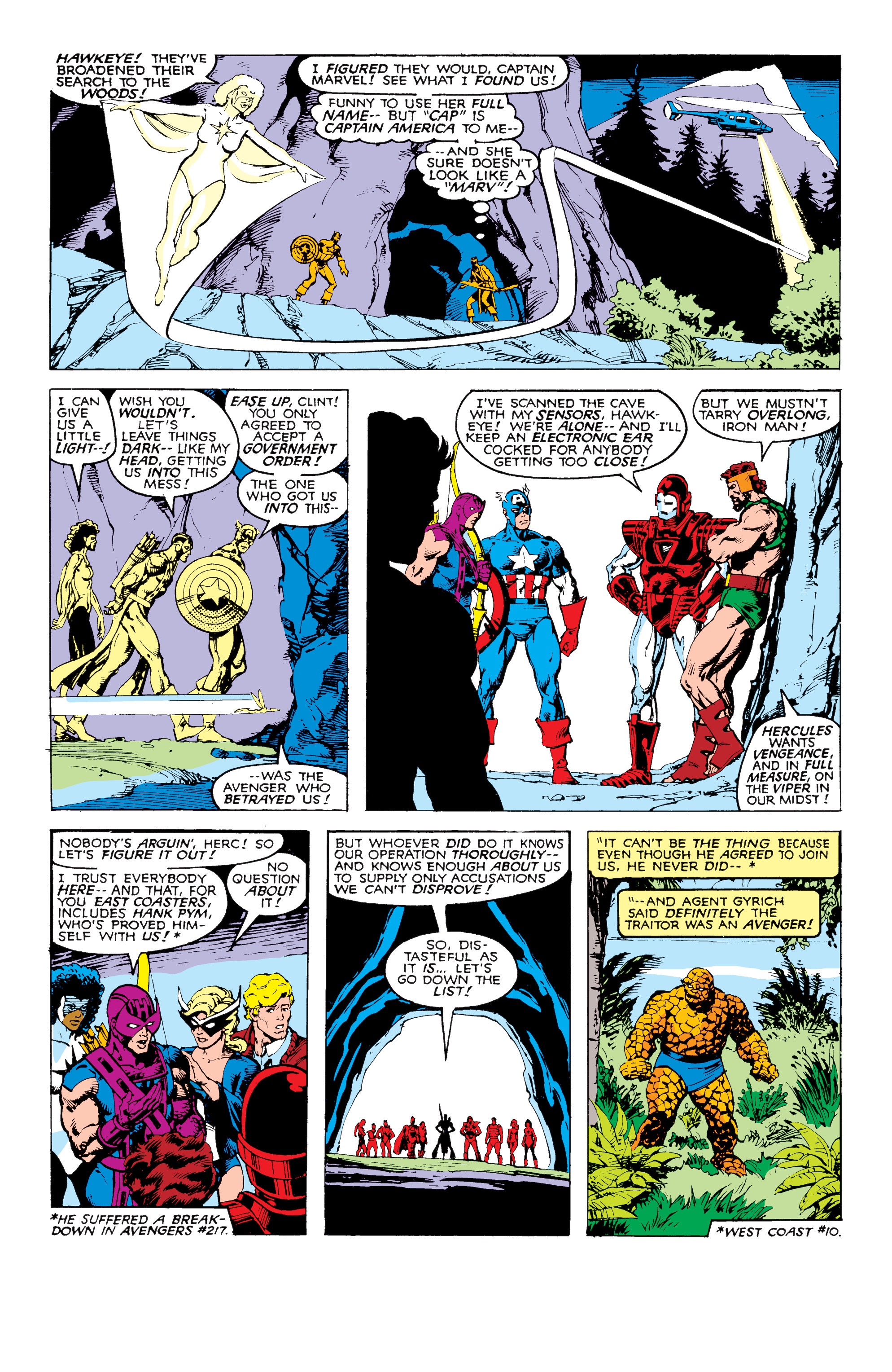 Read online Avengers West Coast Epic Collection: How The West Was Won comic -  Issue #Avengers West Coast Epic Collection Lost in Space-Time (Part 2) - 86