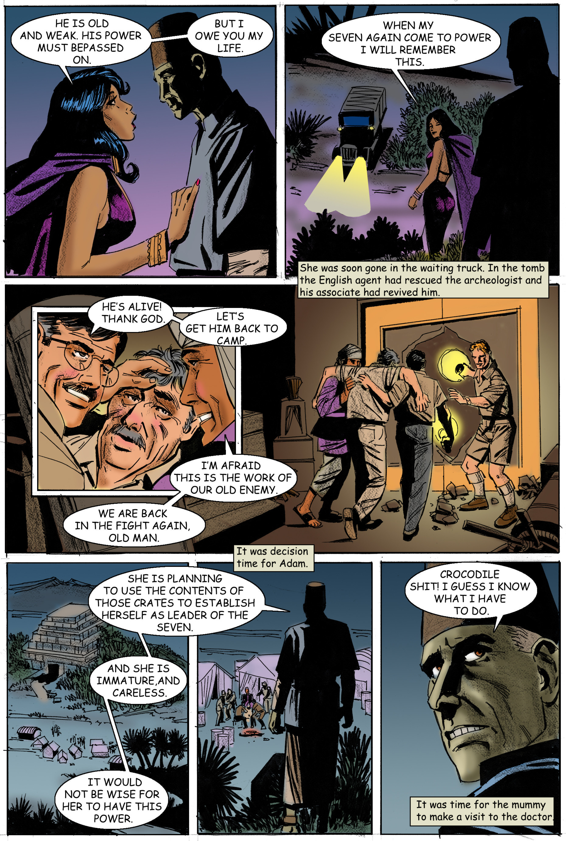 Read online The Mad Mummy comic -  Issue #6 - 18