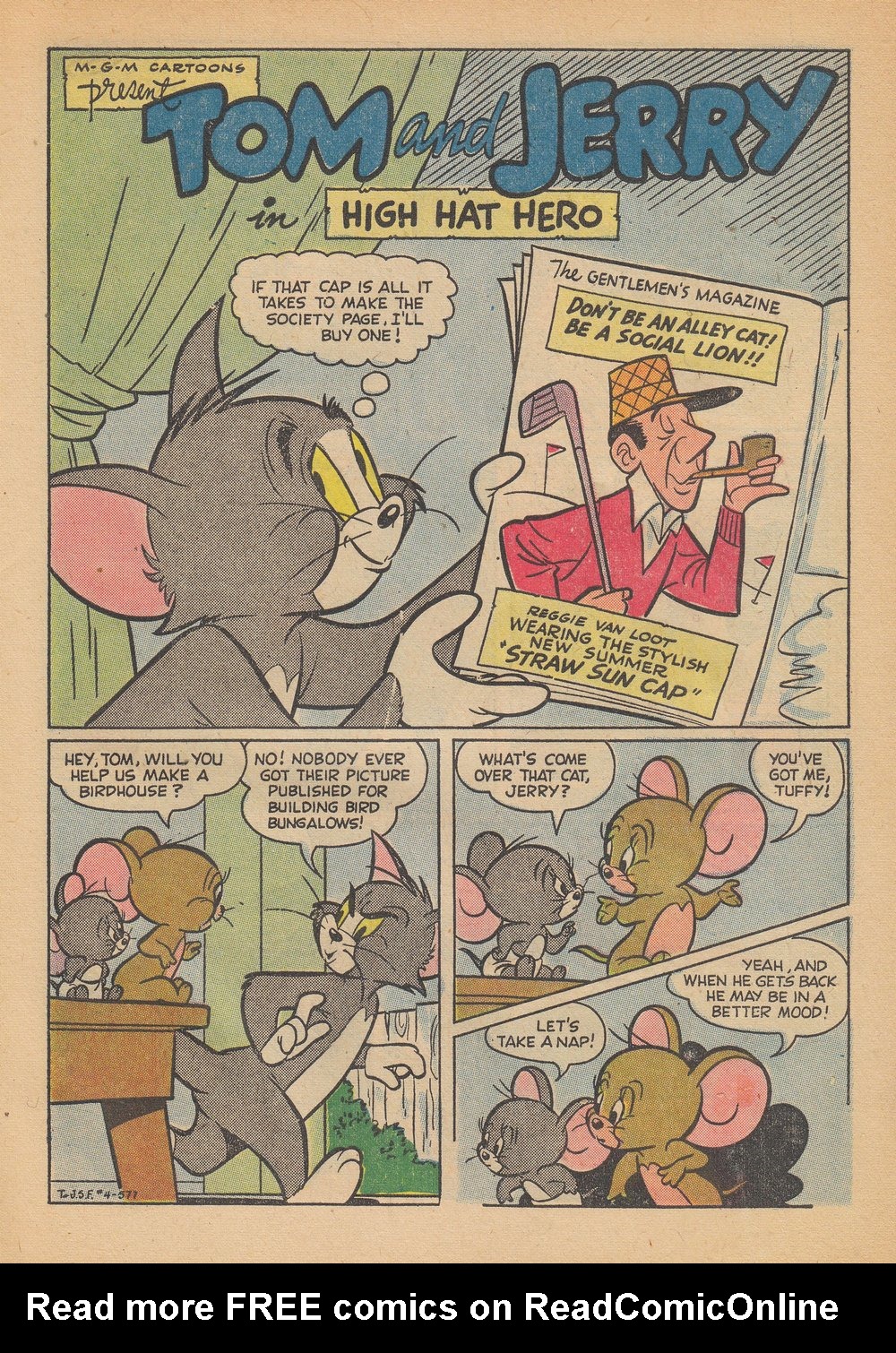 Read online Tom and Jerry's Summer Fun comic -  Issue #4 - 4