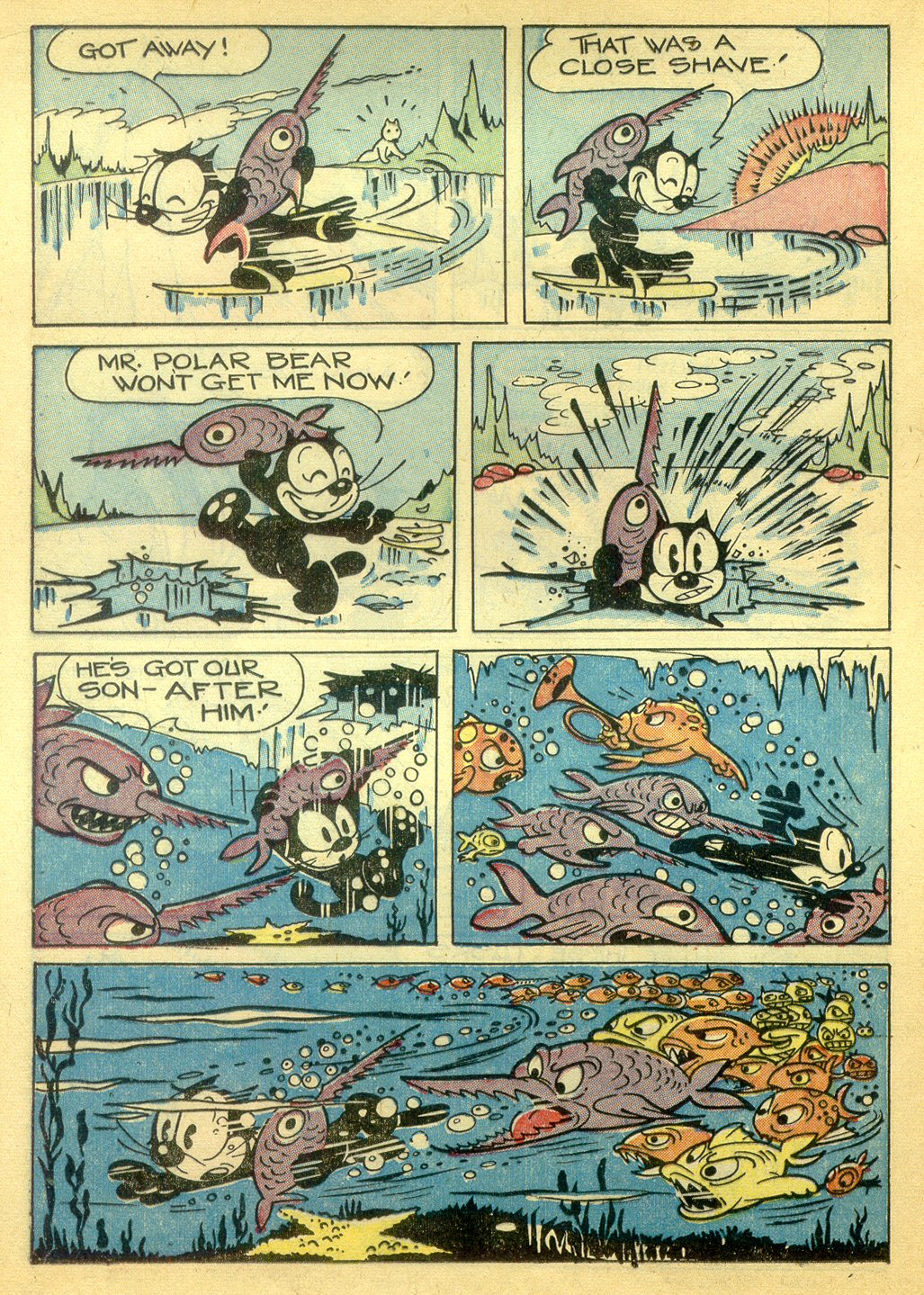 Read online Felix the Cat (1948) comic -  Issue #3 - 28