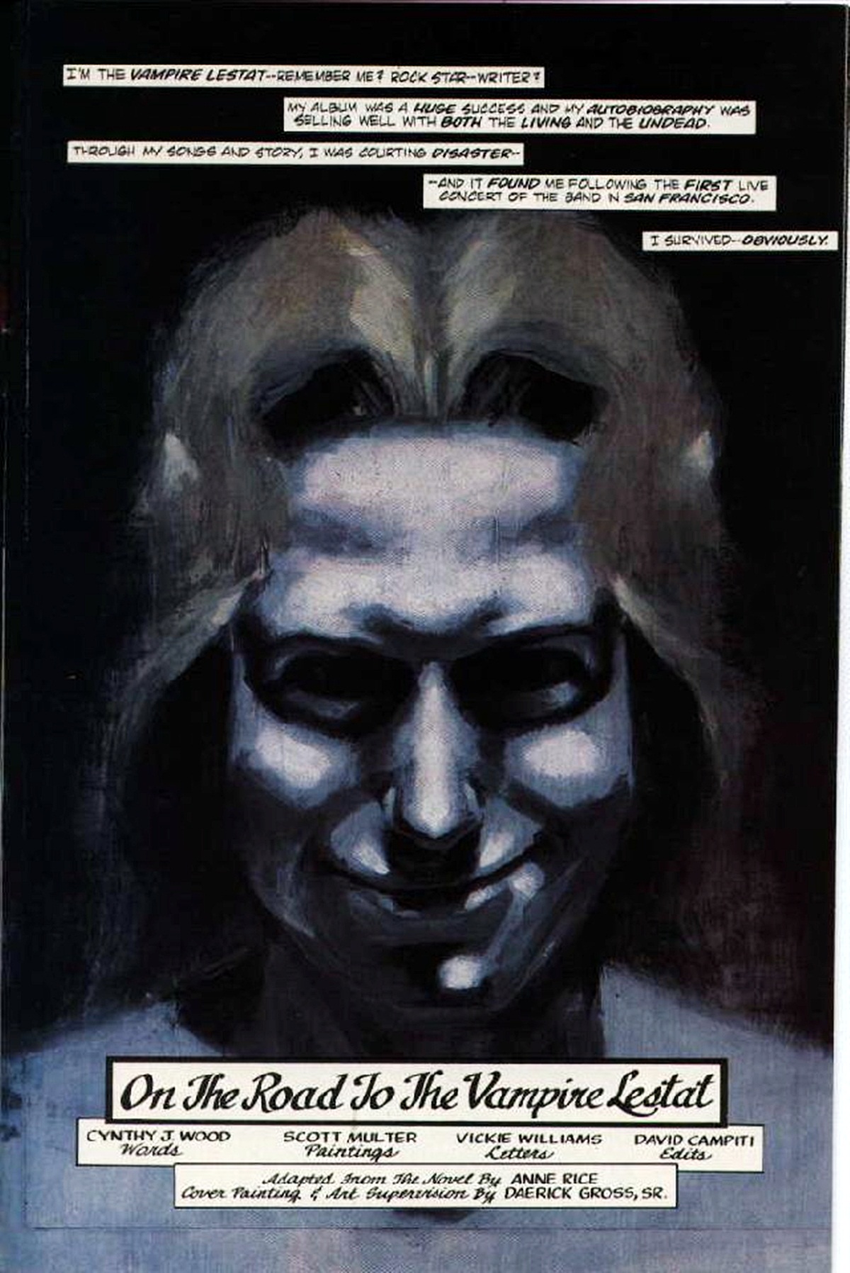 Read online Anne Rice's Queen of the Damned comic -  Issue #1 - 2