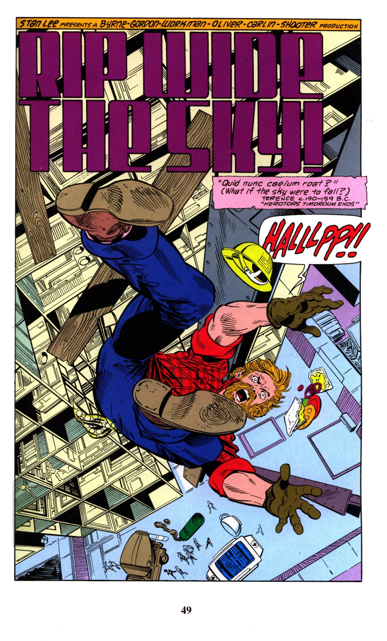 Read online Fantastic Four Visionaries: John Byrne comic -  Issue # TPB 8 - 51