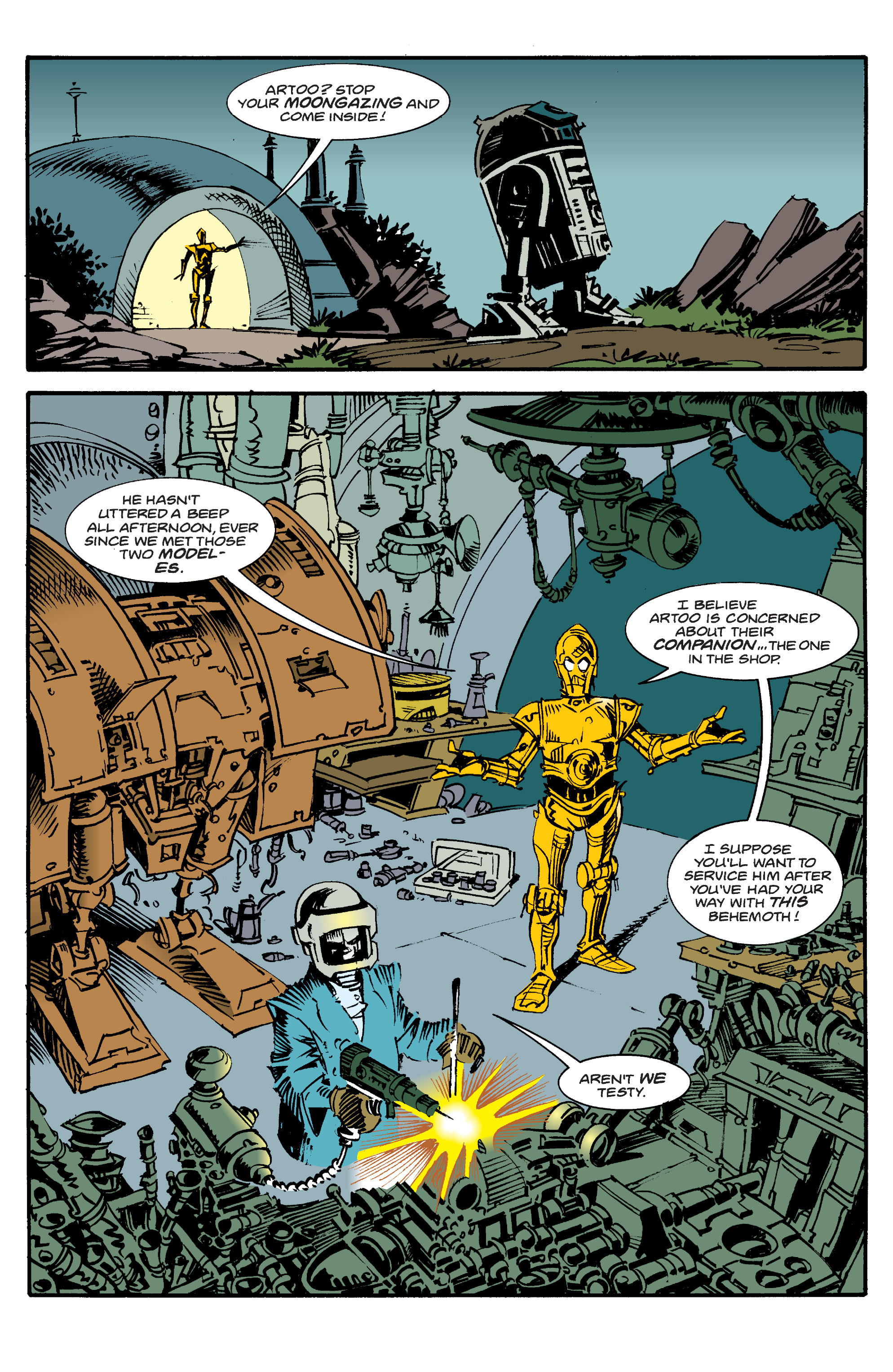 Read online Star Wars: Droids (1994) comic -  Issue #5 - 12