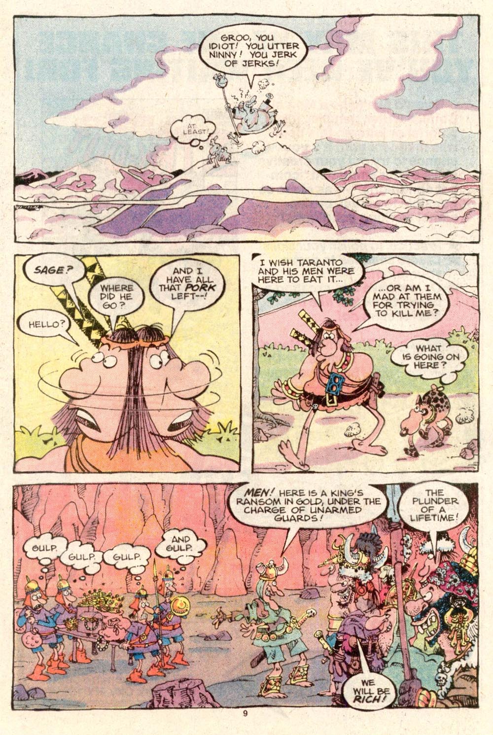 Read online Sergio Aragonés Groo the Wanderer comic -  Issue #35 - 9