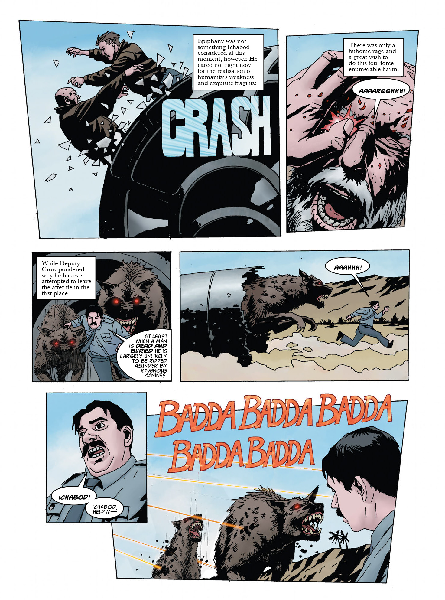 Read online The Grievous Journey of Ichabod Azrael (and the DEAD LEFT in His WAKE) comic -  Issue # TPB - 101